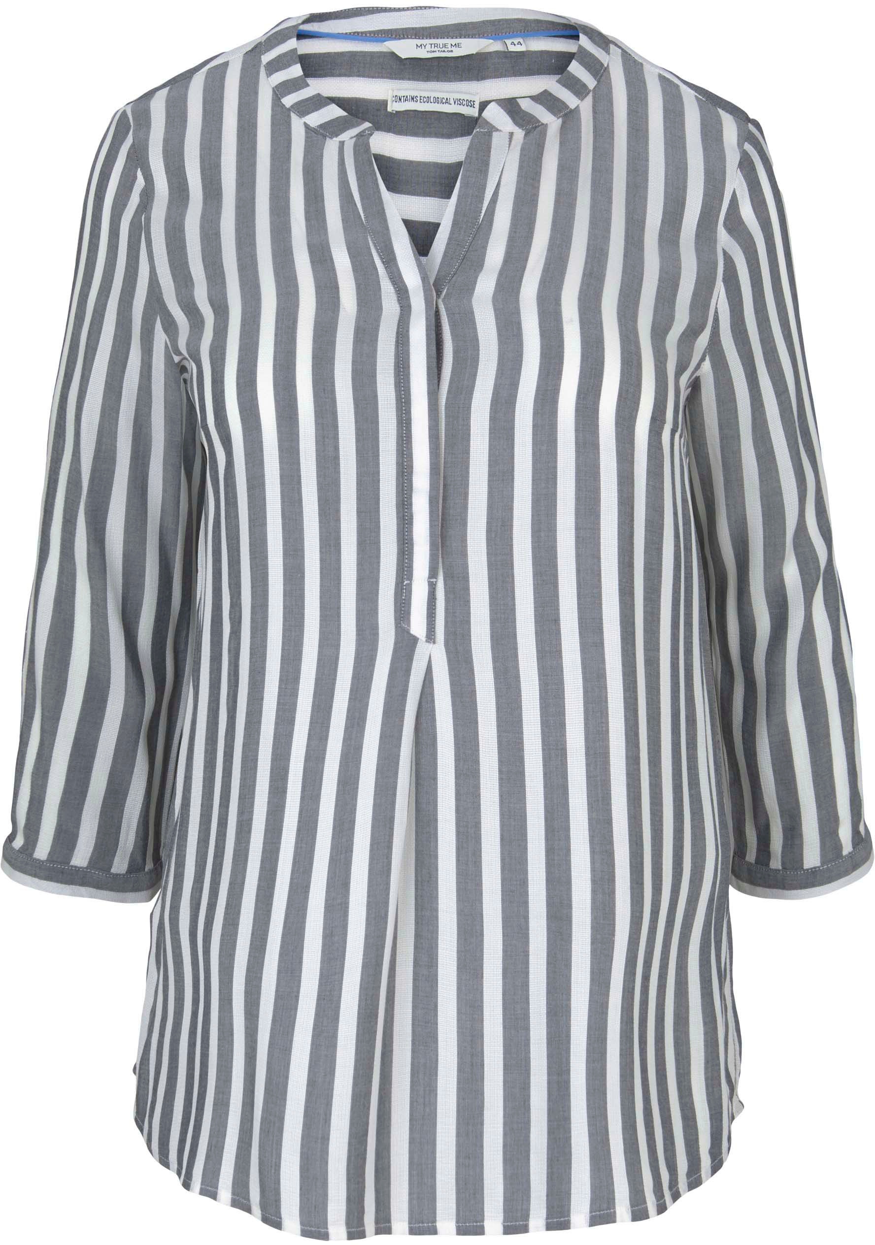 TOM TAILOR PLUS Schlupfbluse, mit Streifen