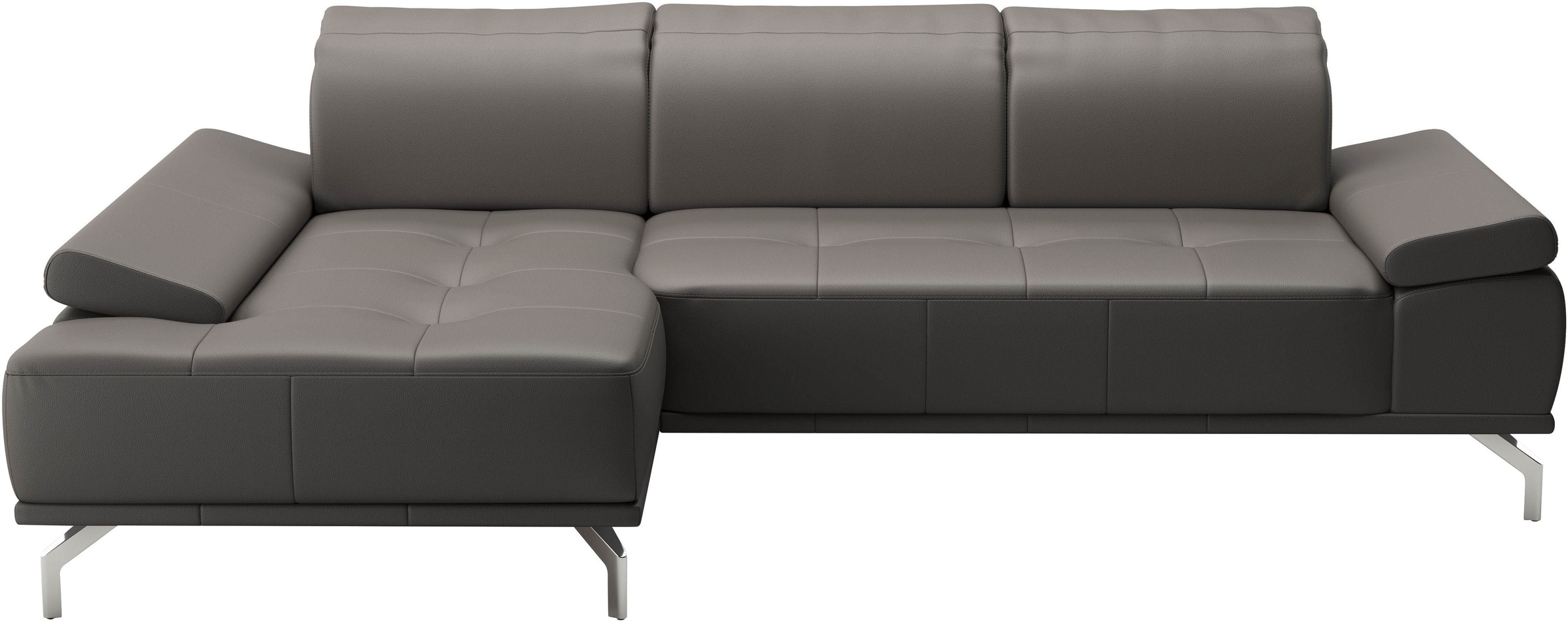Places of Style Ecksofa »Caluna«, Inkl.Sitztiefenverstellung, wahlweise mit Kopf- und Armteilverstellung