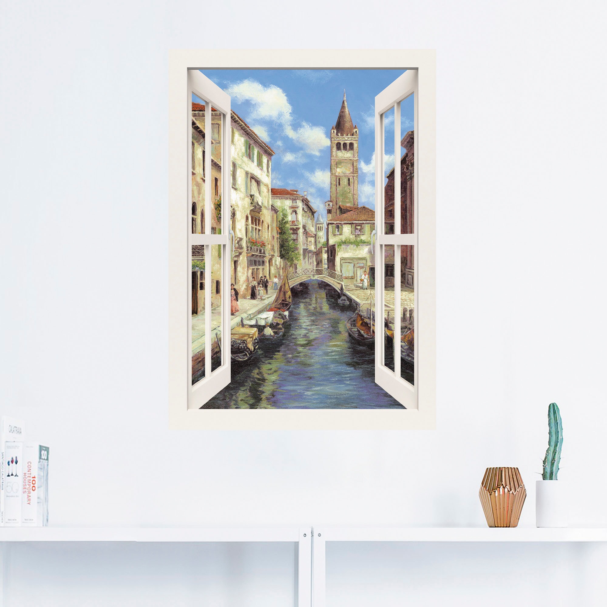 Artland Wandbild »Venedig«, Venedig, (1 St.), als Leinwandbild, Wandaufkleb günstig online kaufen