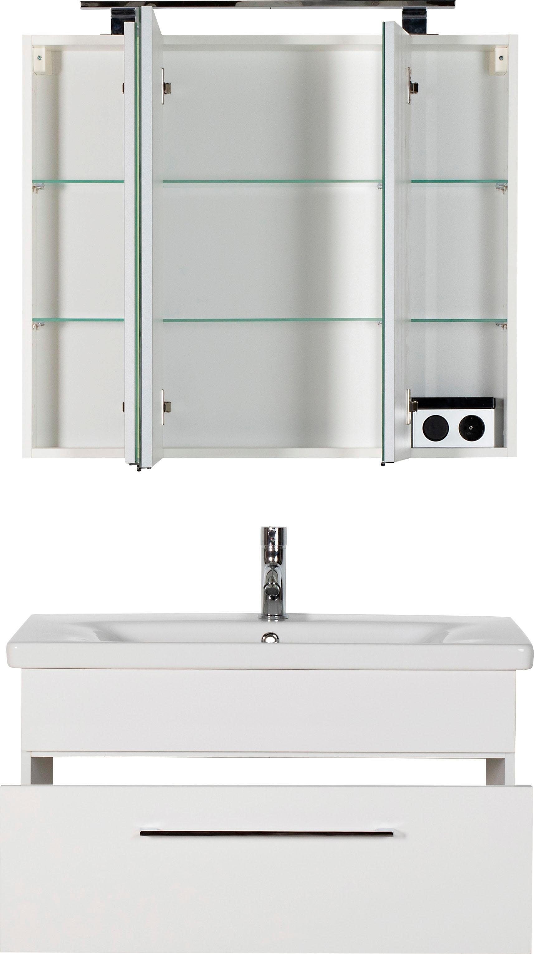 Saphir Badmöbel-Set »3400 Basic« Set, 2 Stk. tlg.