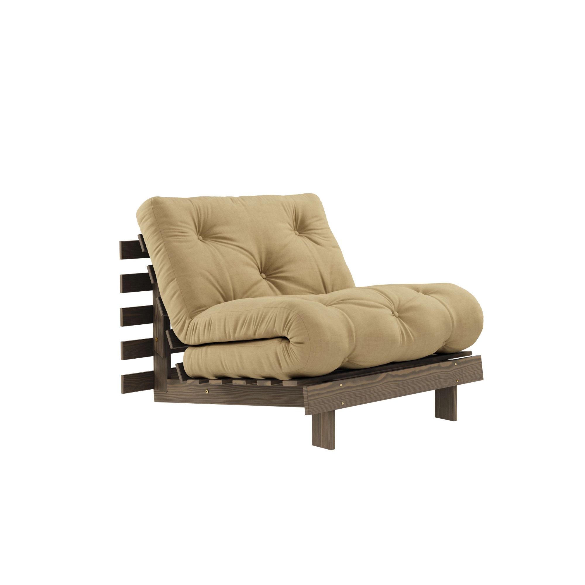 Karup Design Daybett »Roots Schlafsofa, Gästebett, Sofa inkl. Futonmatratze«, Liegefläche 90/140/160 x200 cm, FSC® zertifizierte Kiefer