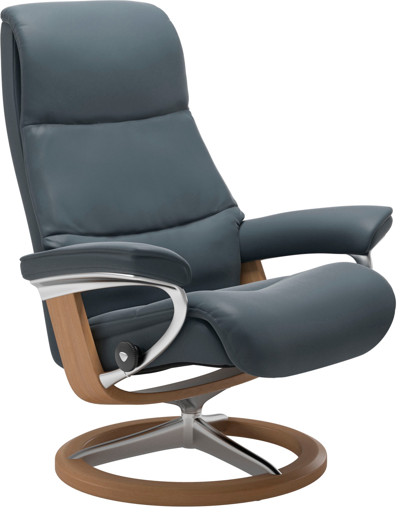 Stressless® Relaxsessel »View« Set, Relaxsessel mit Hocker, mit Signature B günstig online kaufen