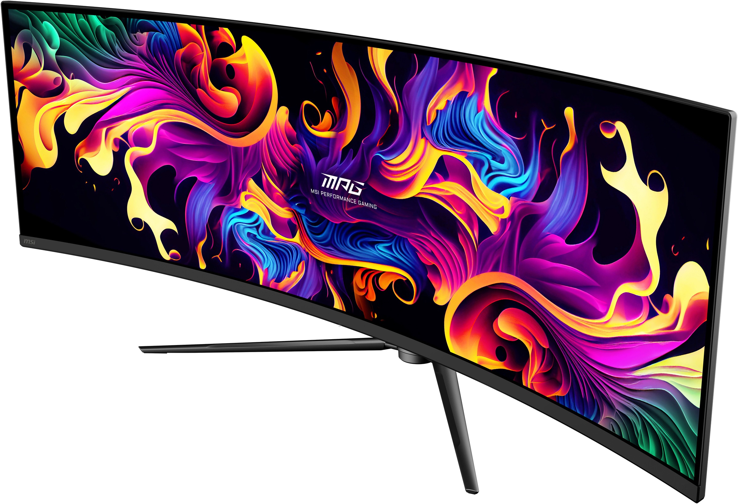 MSI Curved-Gaming-Monitor »MPG 491CQPX QD-OLED«, 125 cm/49 Zoll, 5120 x 1440 px, DQHD, 0,03 ms Reaktionszeit, 240 Hz