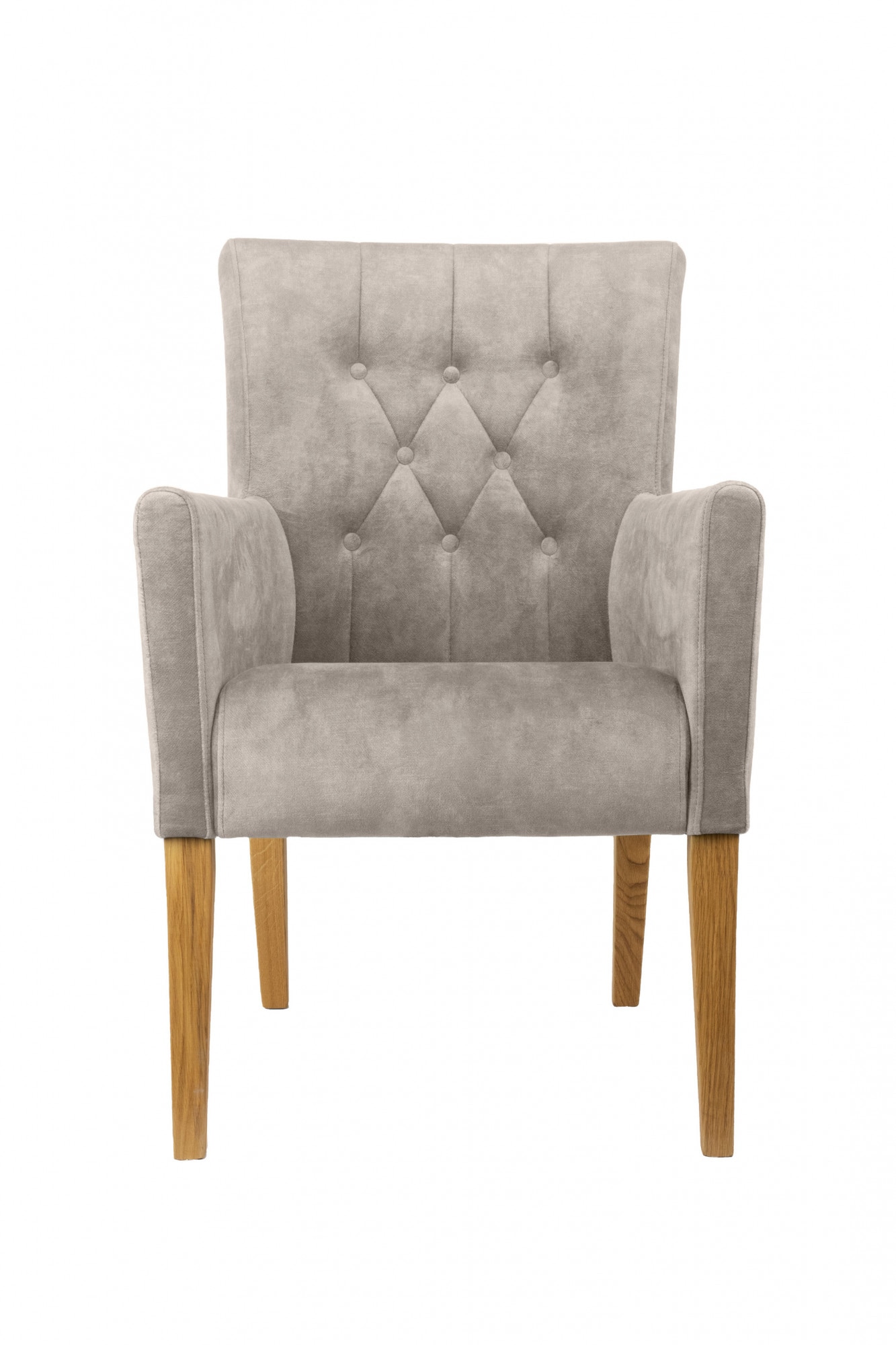 Home affaire Armlehnstuhl »Cortega Esszimmerstuhl mit Knopfheftung« () 1 St günstig online kaufen