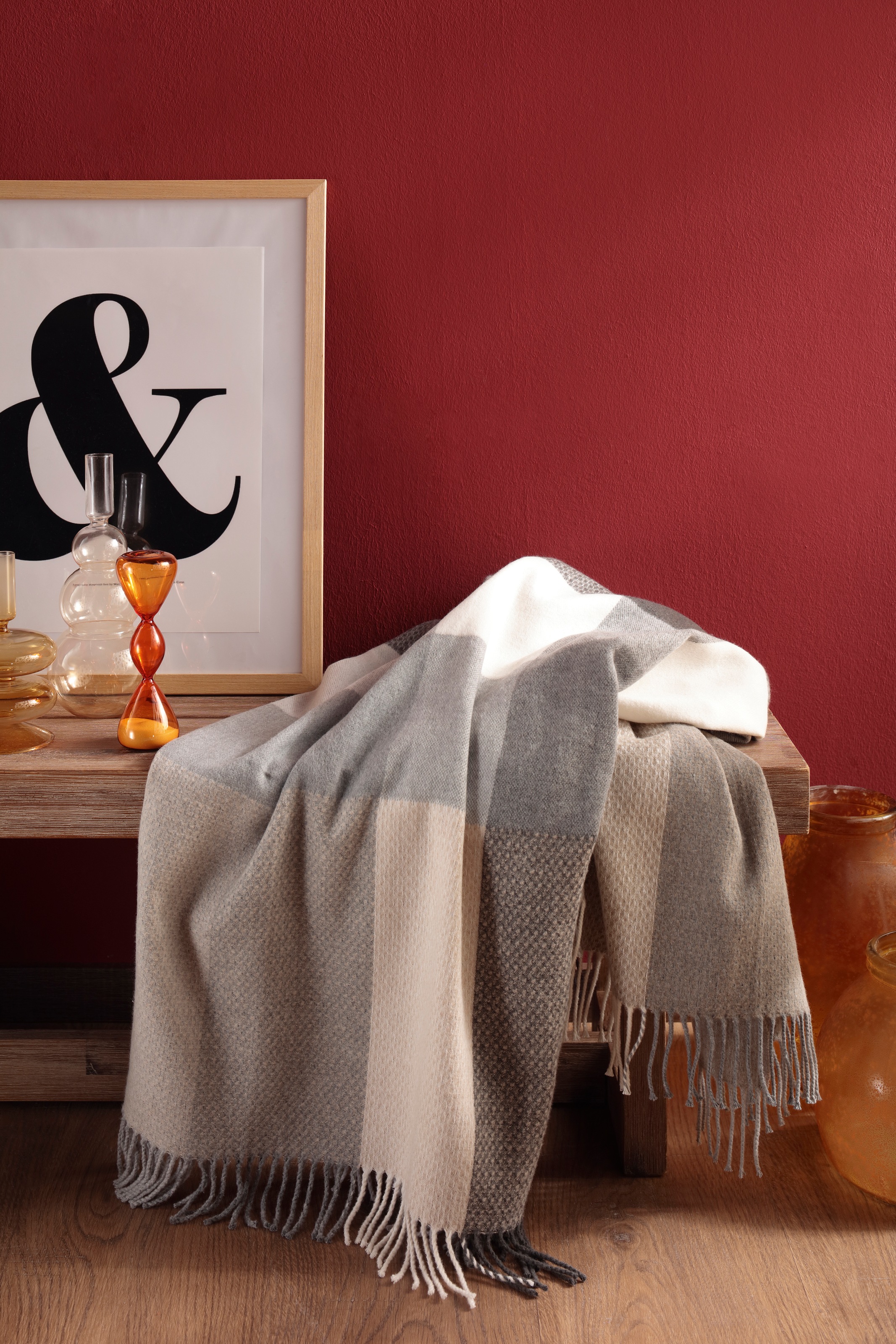 Biederlack Plaid »Plaid Giletti«, im klassischem Plaidmaß