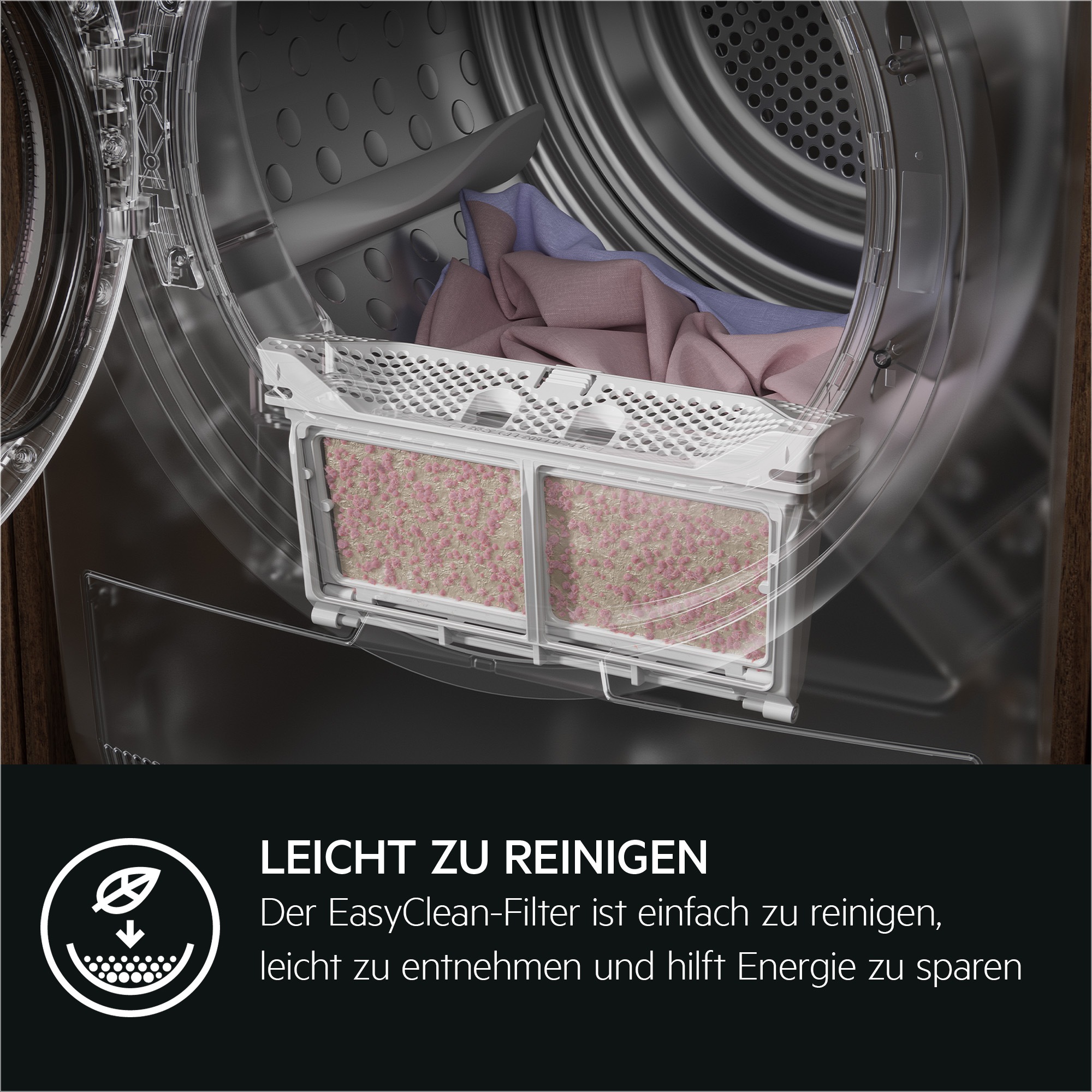 AEG Wärmepumpentrockner »TR9H75680«, 8 kg, ProSense