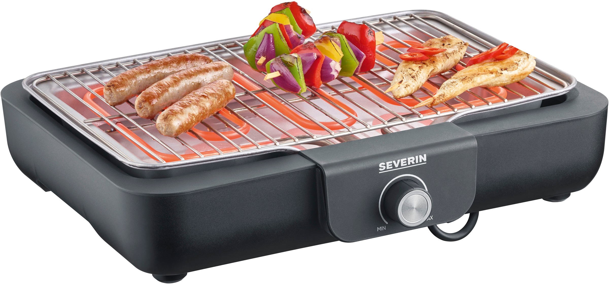 Severin Tischgrill »PG 8554 mit Grillrost«, 2300 W, Schnelle Aufheizzeiten günstig online kaufen