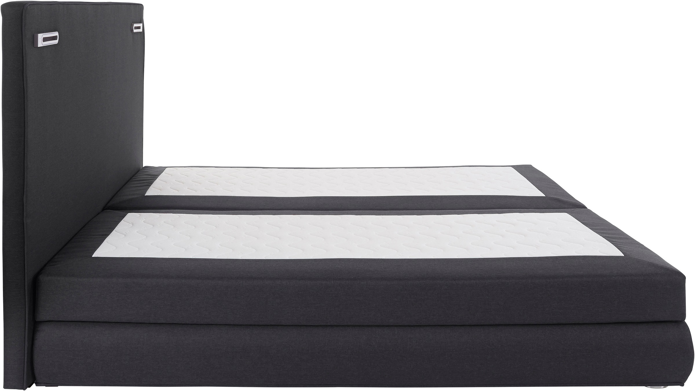 COLLECTION AB Boxspringbett »Ninoni«, inkl. Bettkasten, Topper und wahlweise mit LED-Beleuchtung, Liegefläche 180 x 200 cm