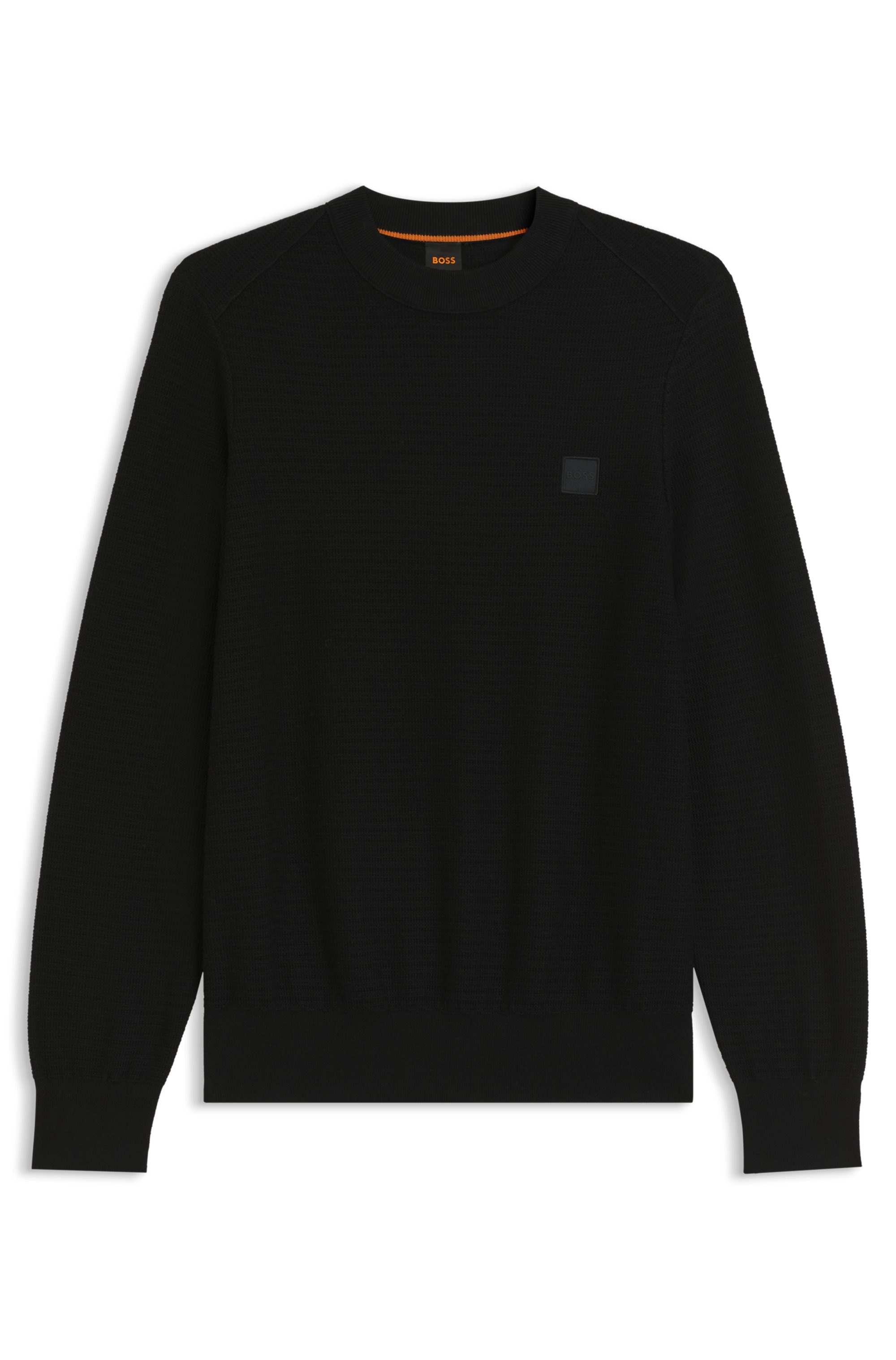 BOSS ORANGE Strickpullover »Anion«, mit BOSS-Badge