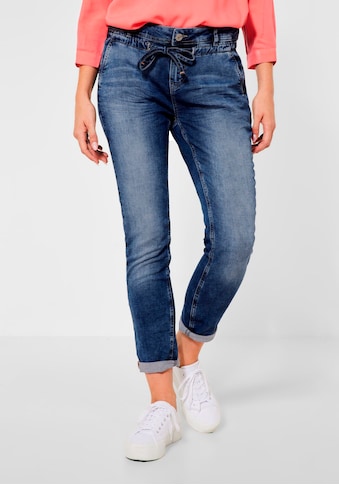 STREET ONE Slim-fit-Jeans, mit Tunnelzug kaufen
