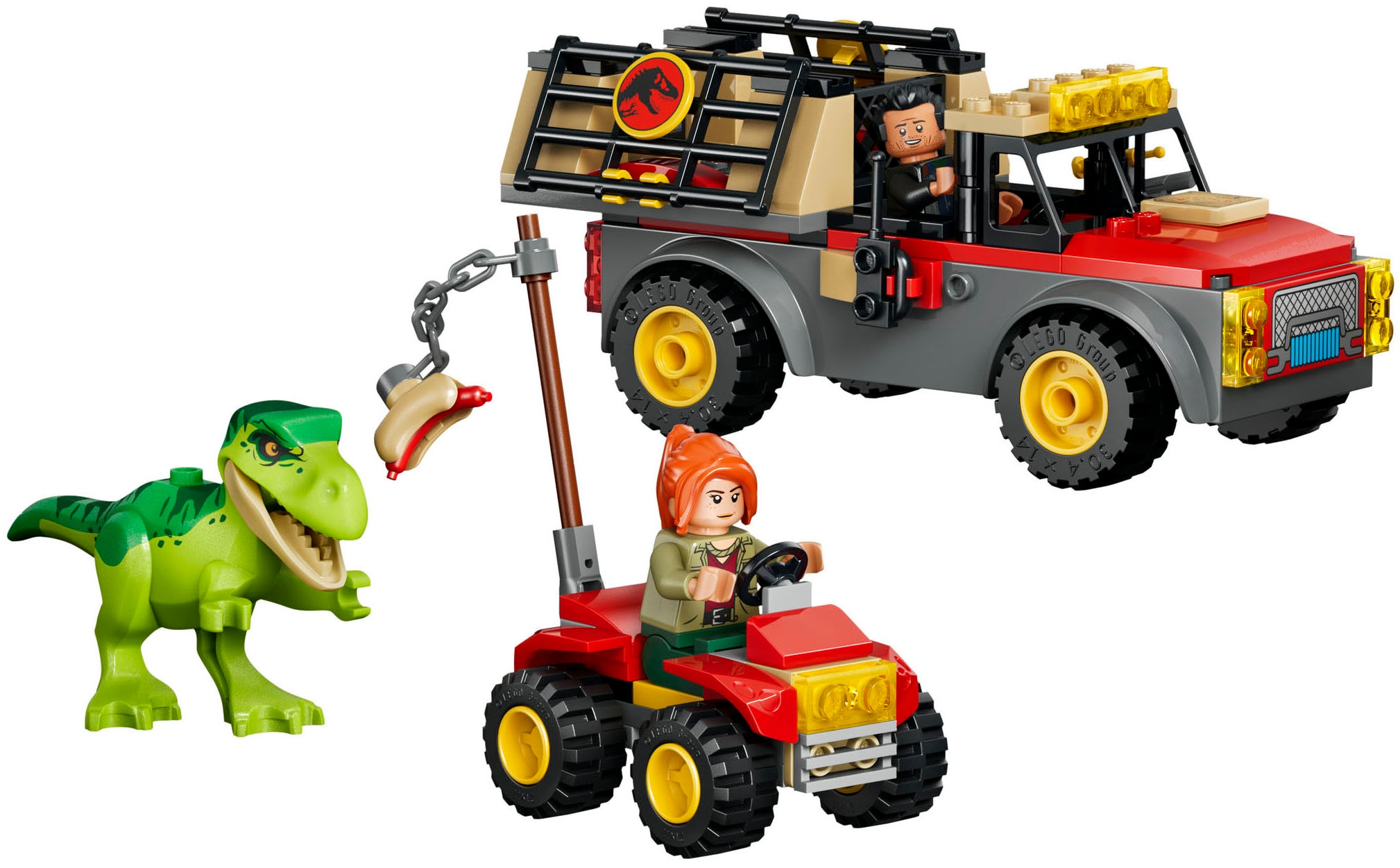 LEGO® Konstruktionsspielsteine »Transporter für den Jungen T.Rex (77978), LEGO Jurassic World« Made in Europe