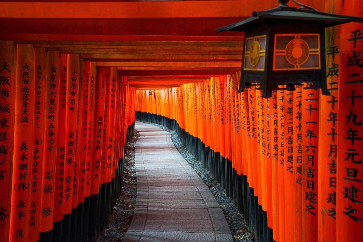 Papermoon Fototapete »KYOTO TEMPEL-JAPAN BAMBUS ALLEE BUDDHA WANDTAPETE DEK günstig online kaufen