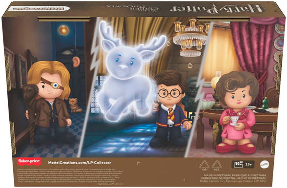 Fisher-Price® Spielfigur »Little People Collector, Harry Potter, Orden des Phönix«, (Set, 4 tlg.)