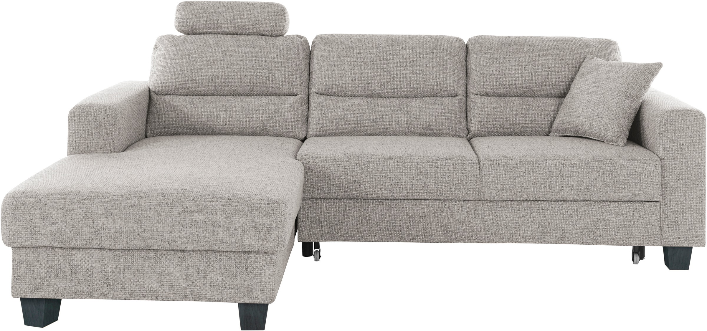 TRENDMANUFAKTUR Ecksofa »Chamber, zeitlos und modern, bequem mit hohem Sitz günstig online kaufen