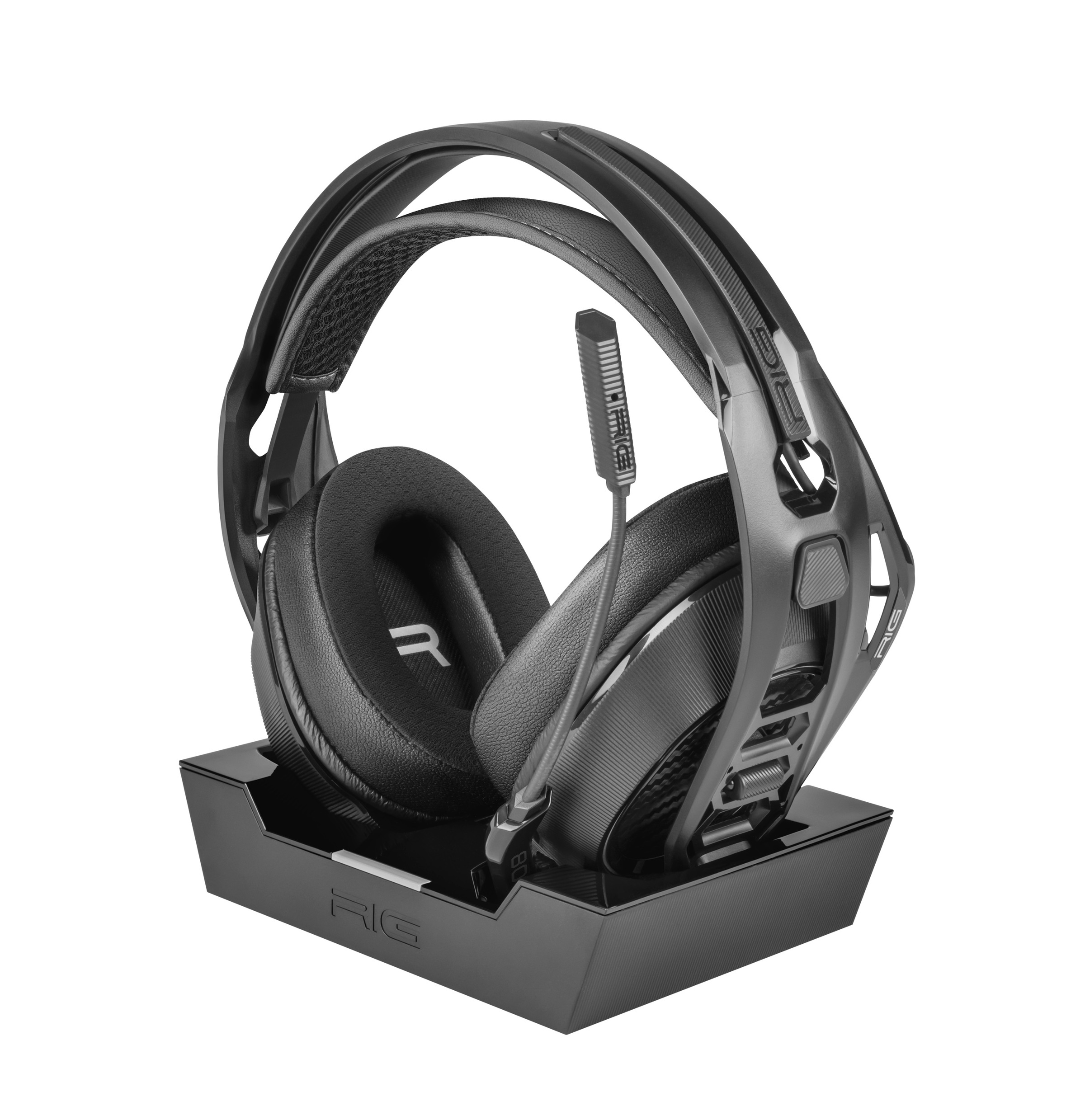 nacon Gaming-Headset »RIG 800 PRO HS, schwarz, USB, kabellos«, kompatibel mit PC, PS4 und PS5
