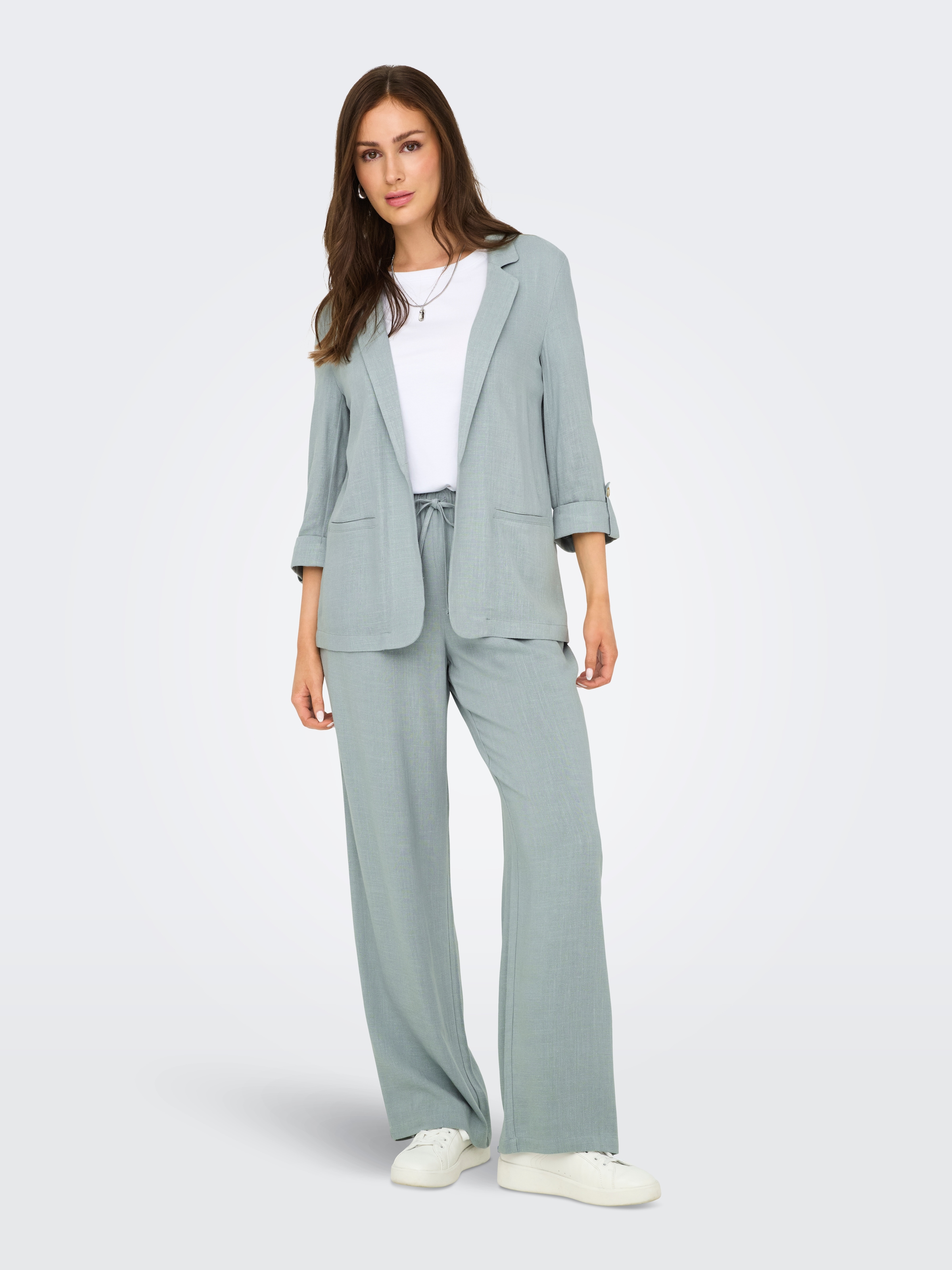 ONLY Longblazer »ONLSIESTA 3/4 OPEN LIN BL BLAZE TLR NOOS«