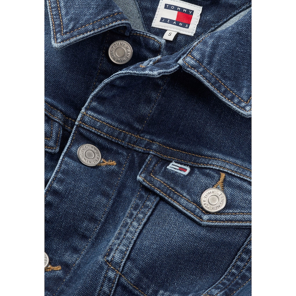 Tommy Jeans Jeansjacke »VIVIANNE SKN JACKET AH5150«, mit Logostickerei
