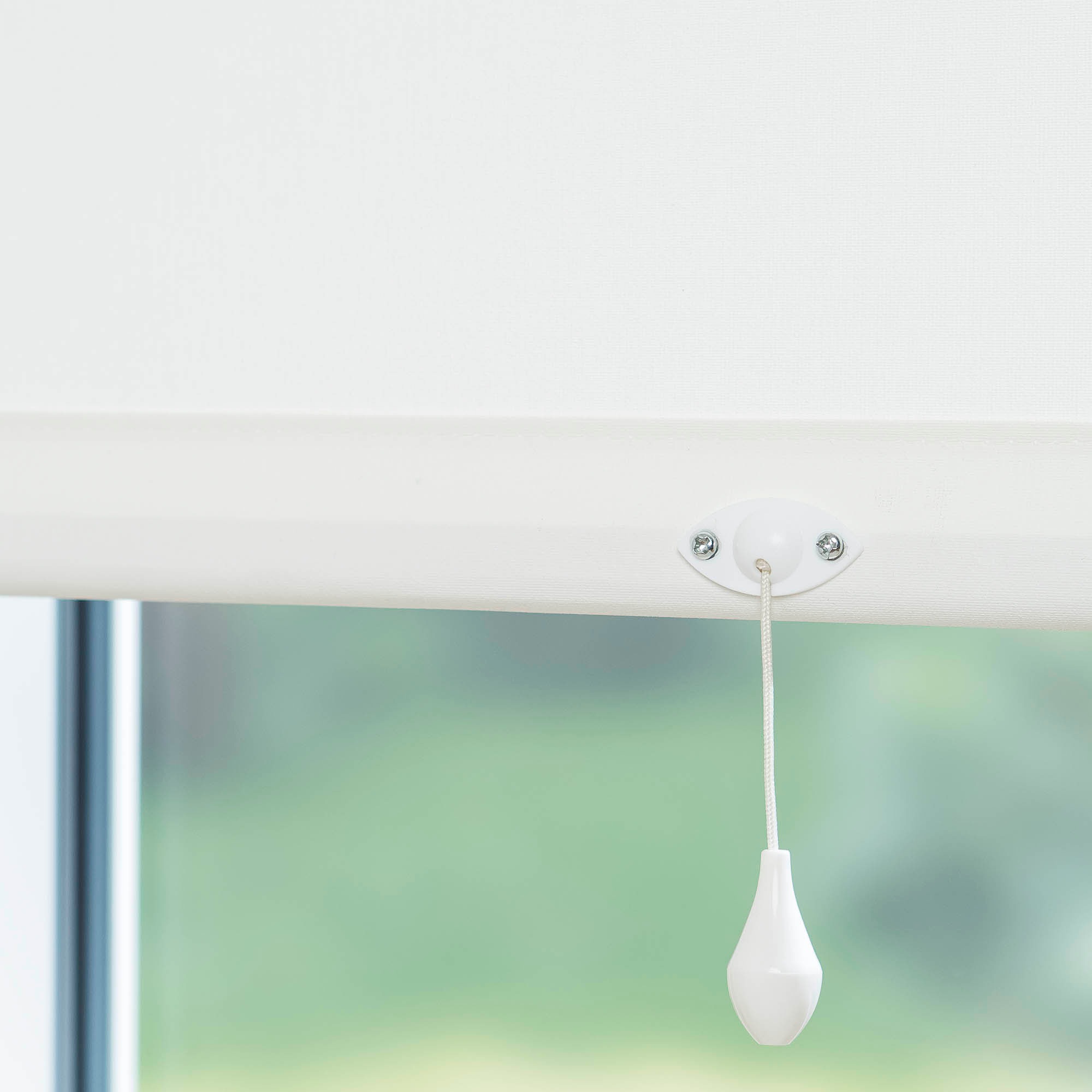 Liedeco Springrollo »Uni«, Lichtschutz, mit Bohren, freihängend, Rollowelle 36 mm, starke Feder