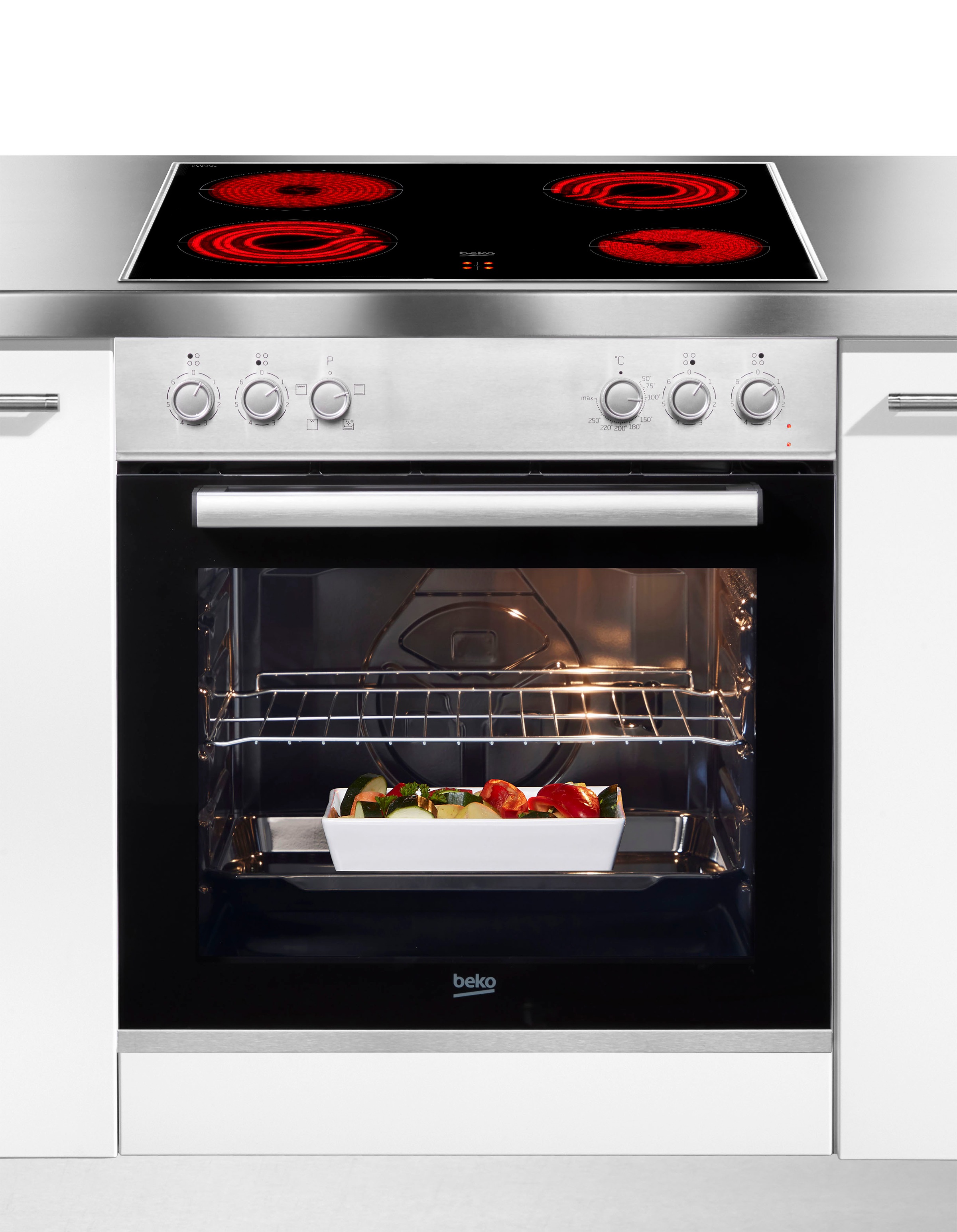 BEKO Elektro-Herd-Set "BBUC12020X" günstig online kaufen