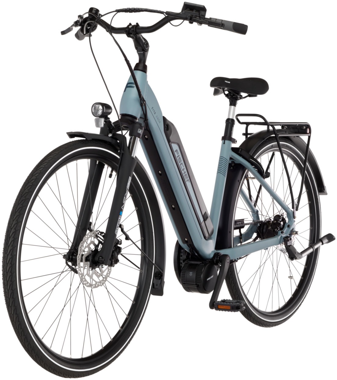 FISCHER Fahrrad E-Bike »CITA 2404 688 43«, 7 Gang, Shimano, NEXUS, (mit Akku-Ladegerät-mit Werkzeug)