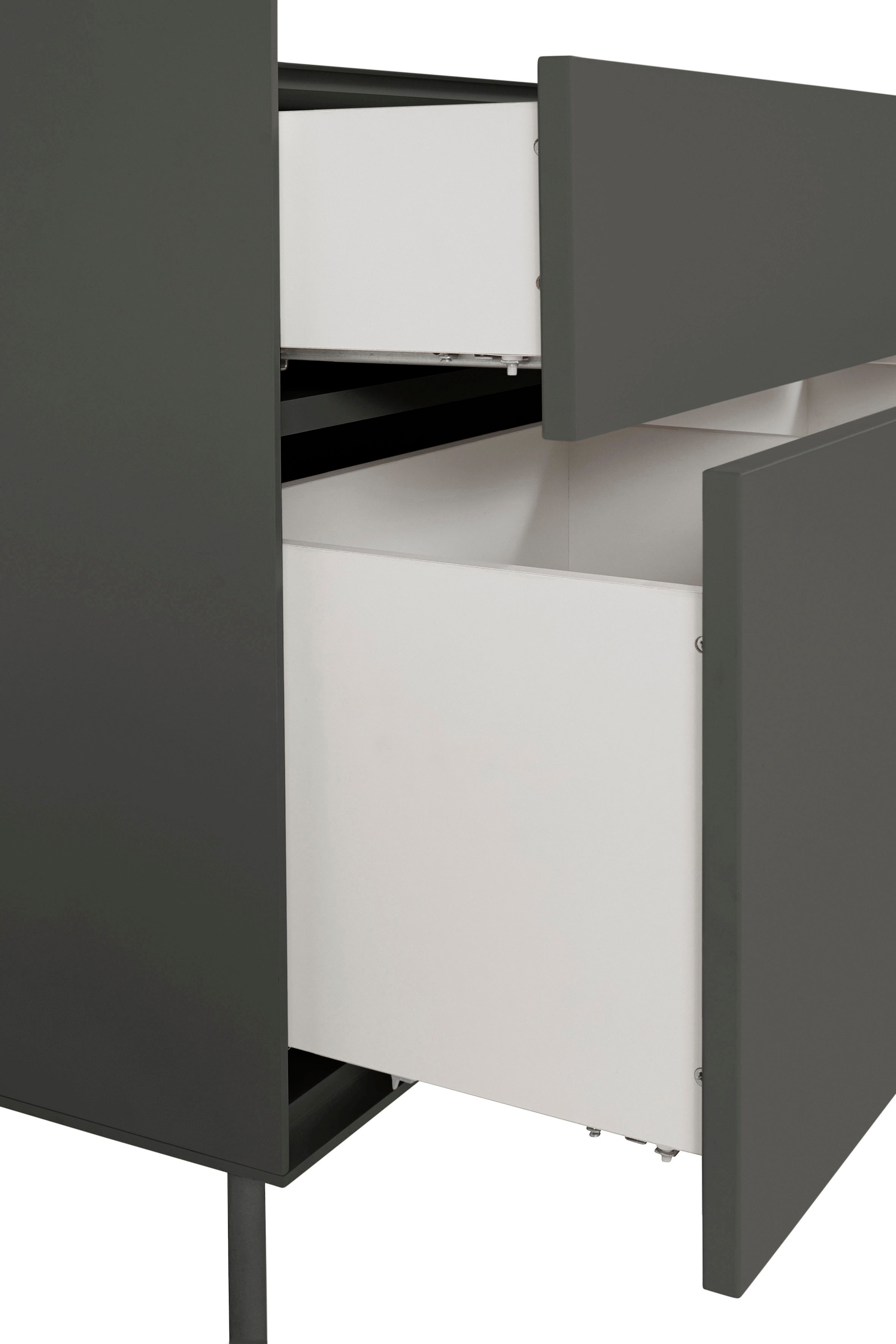 LeGer Home by Lena Gercke Sideboard »Essentials«, Breite: 112cm, MDF lackiert, Push-to-open-Funktion