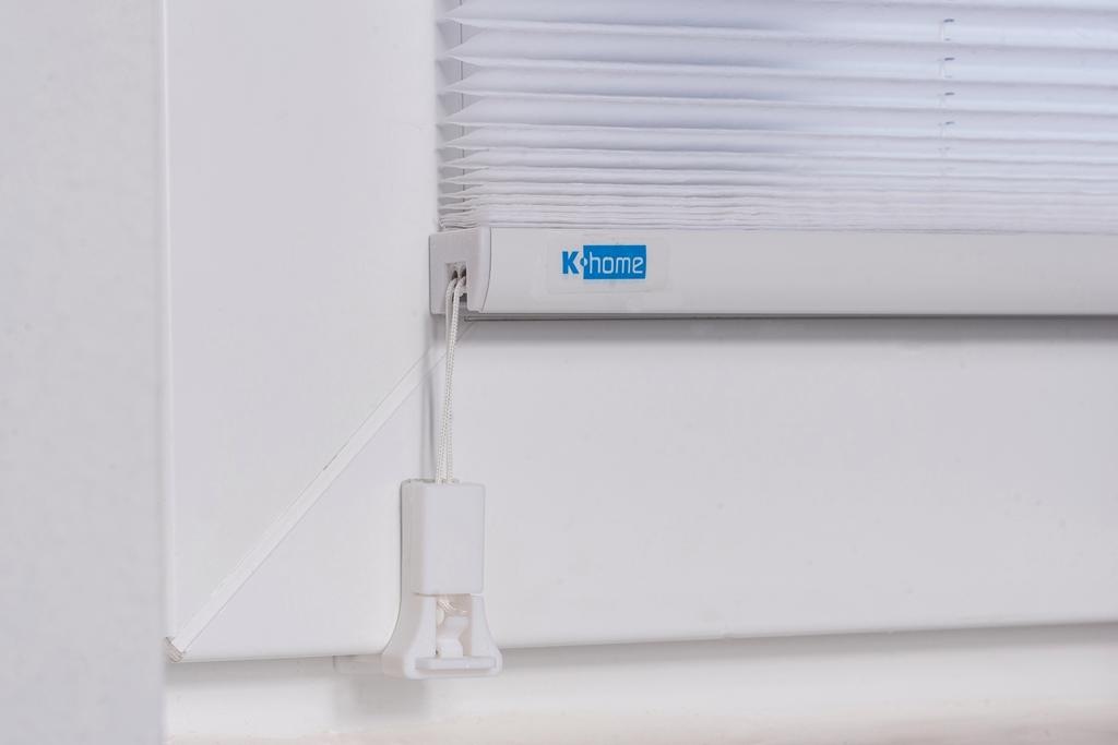 K-HOME Doppelplissee »Prato« verdunkelnd energiesparend ohne Bohren in Führungsschienen Tageslicht + Verdunklungsstoff