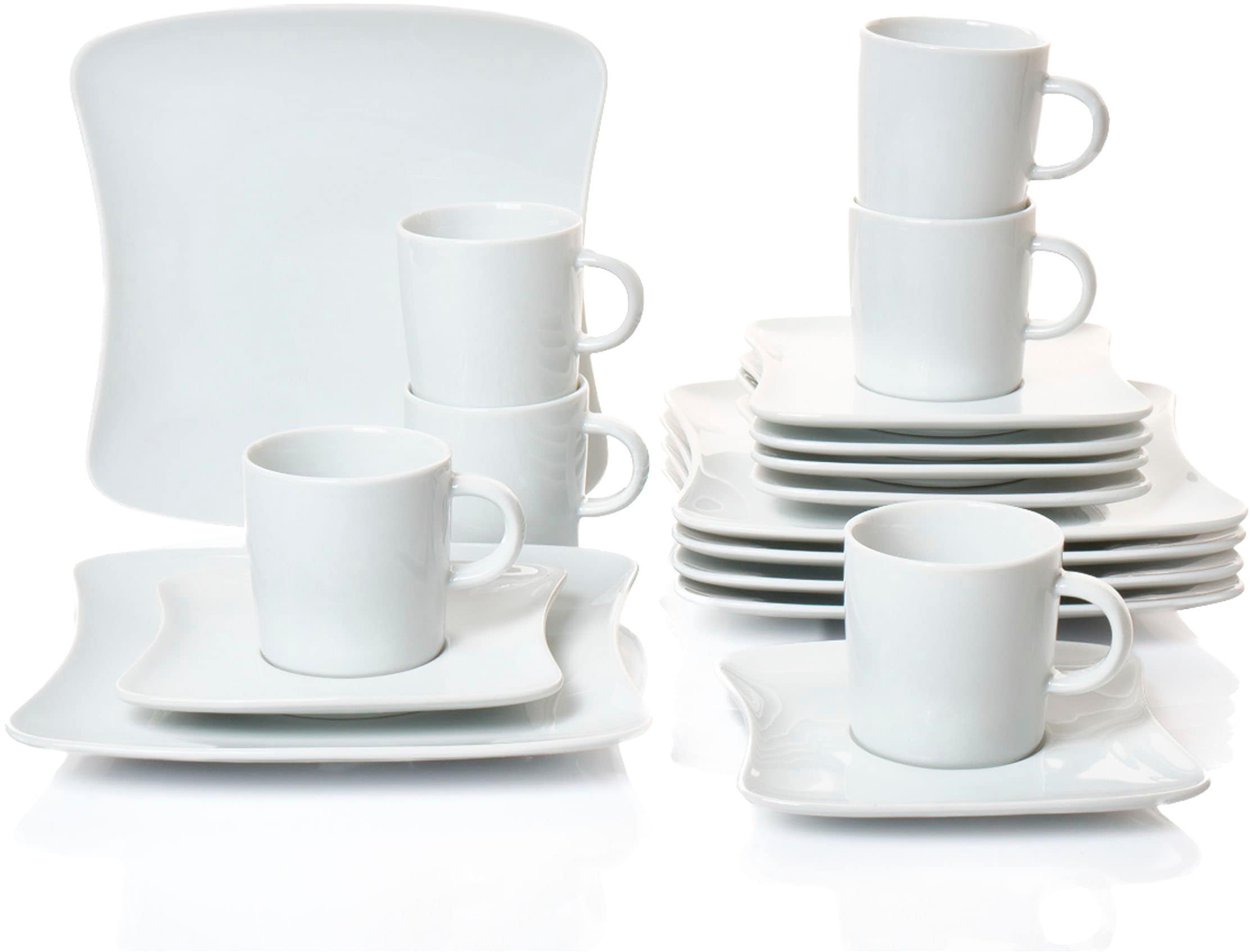 Retsch Arzberg Kaffeeservice »Geschirr-Set, Service SANDY« Porzellan Made i günstig online kaufen