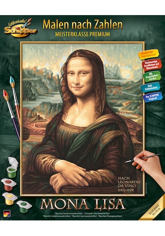 Malen nach Zahlen »Meisterklasse Premium - Mona Lisa«