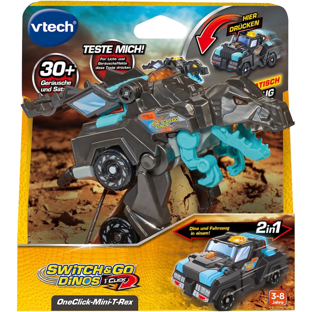 Vtech® Actionfigur »Switch & Go Dinos, OneClick-Mini-T-Rex«