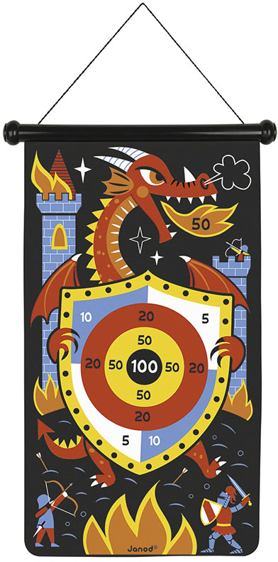 Dartscheibe »Magnetisches Dartspiel Drachen«
