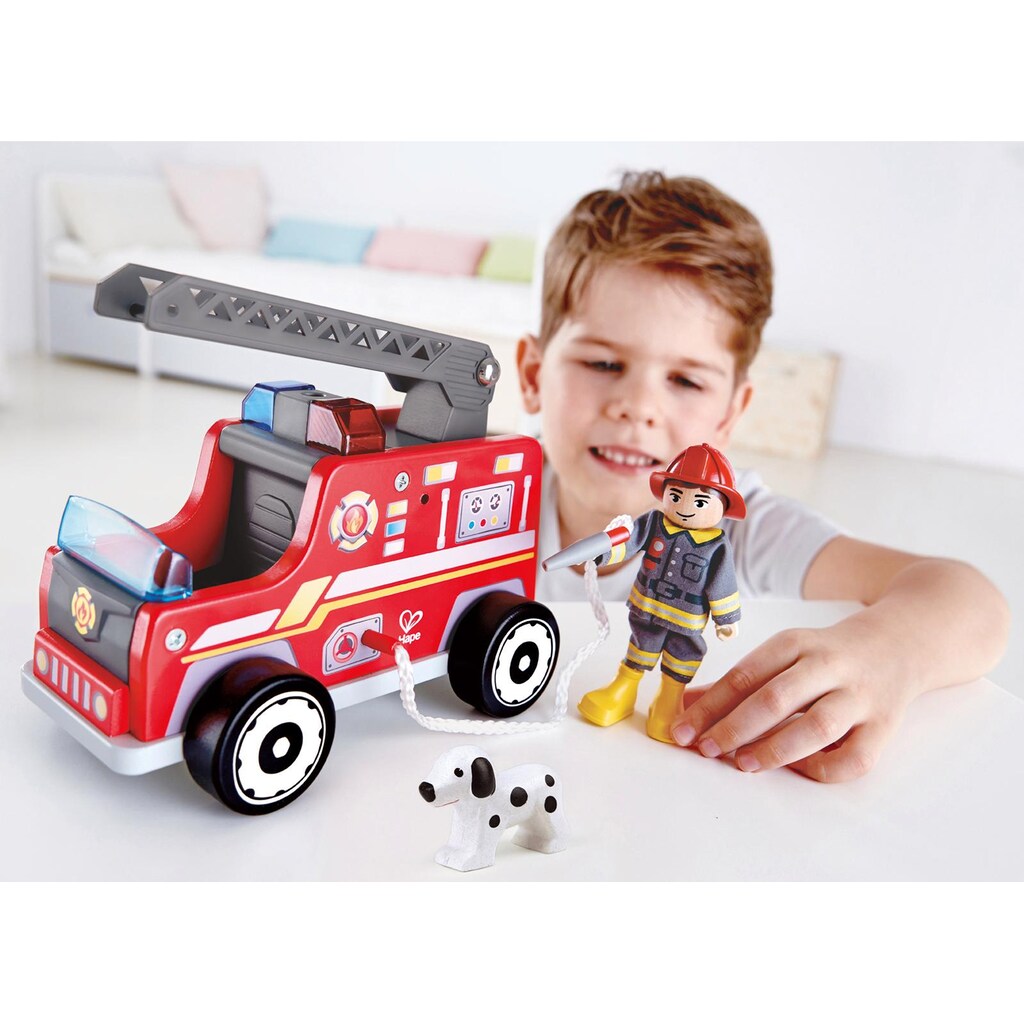 Hape Spielzeug-Feuerwehr »Feuerwehr-Trupp«, (Set)