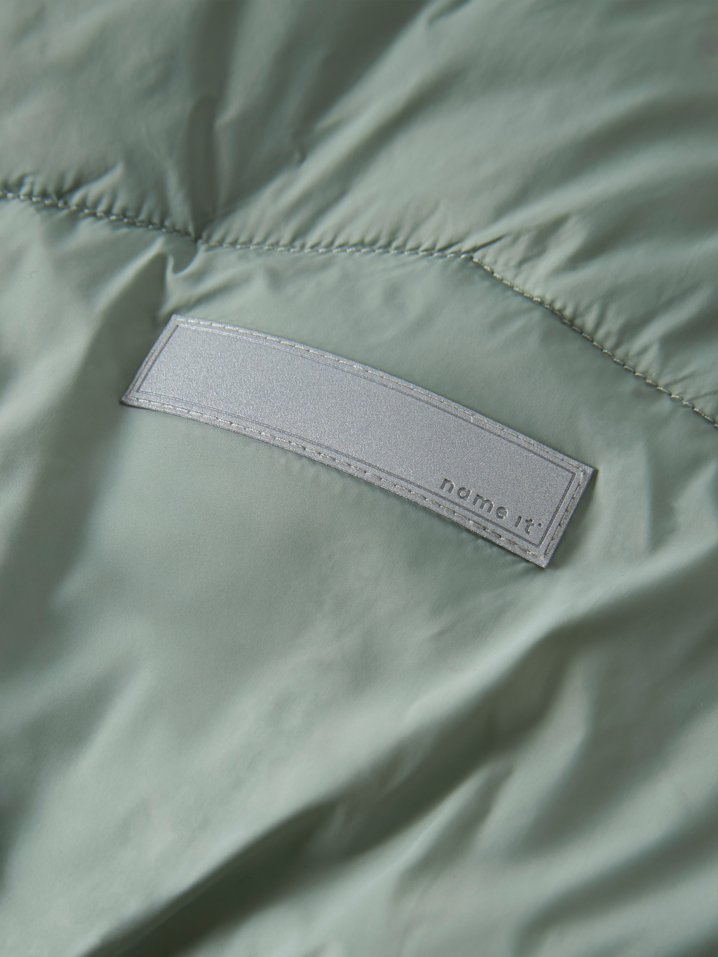 Name It Steppjacke »NKFMARBLE JACKET PB1« mit Kapuze Kunstfaser