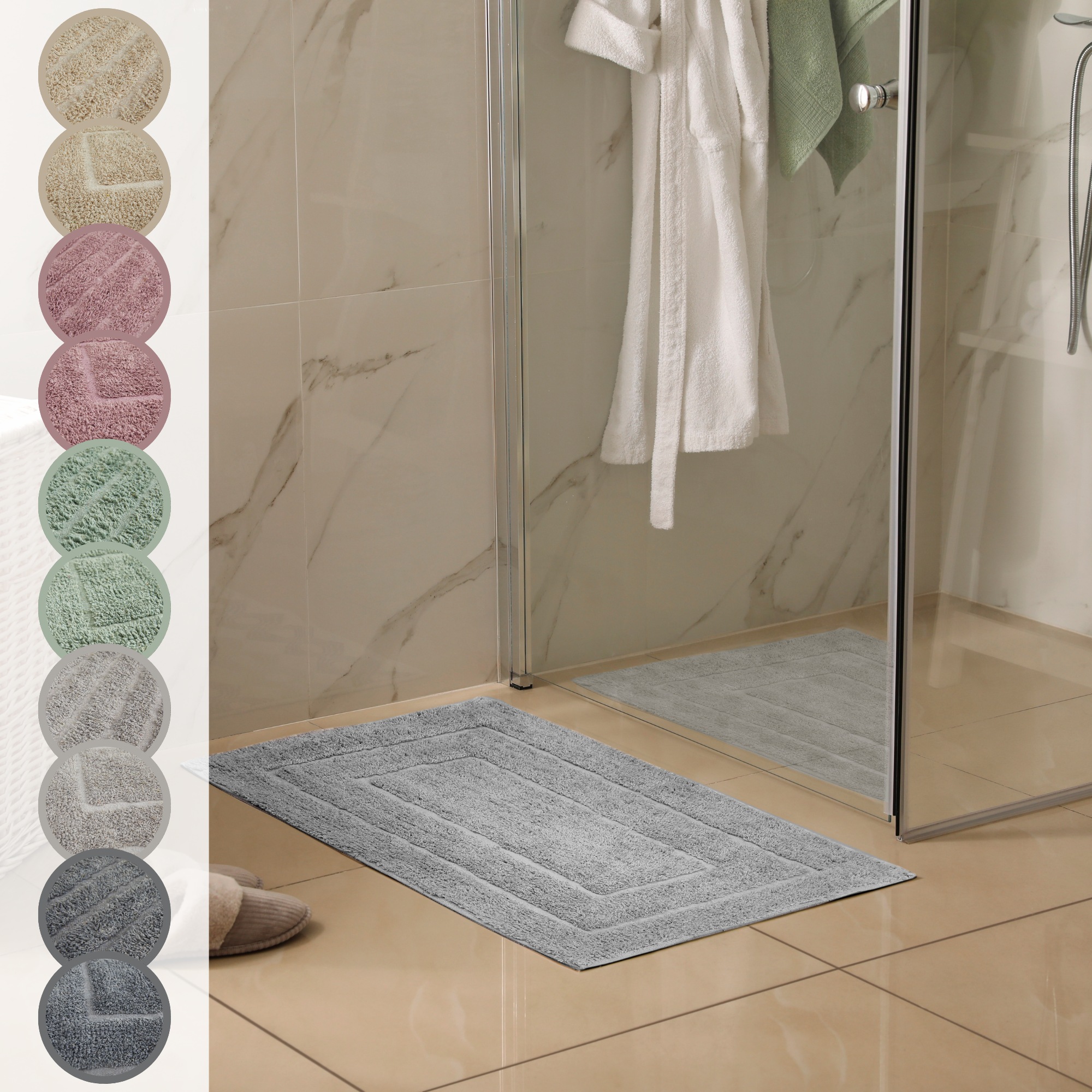 Andiamo Badematte »Havanna, 50x80 cm«, fußbodenheizungsgeeignet-schnell tro günstig online kaufen