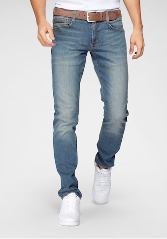 MUSTANG 5-Pocket-Jeans »Oregon«, mit leichten Abriebeffekten kaufen