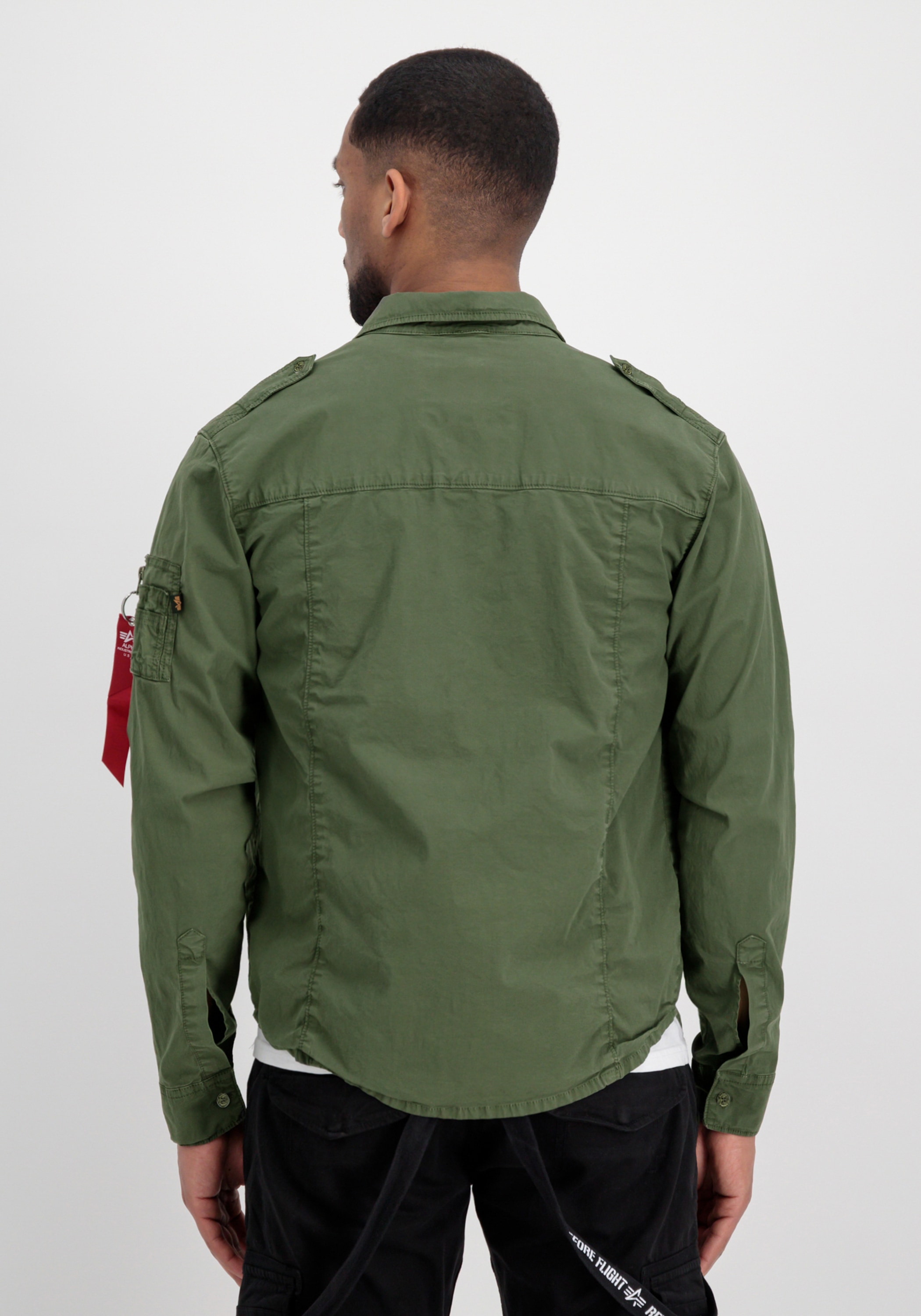 Alpha Industries T-Shirt »Alpha Industries Men - Shirts Basic Shirt Slim«