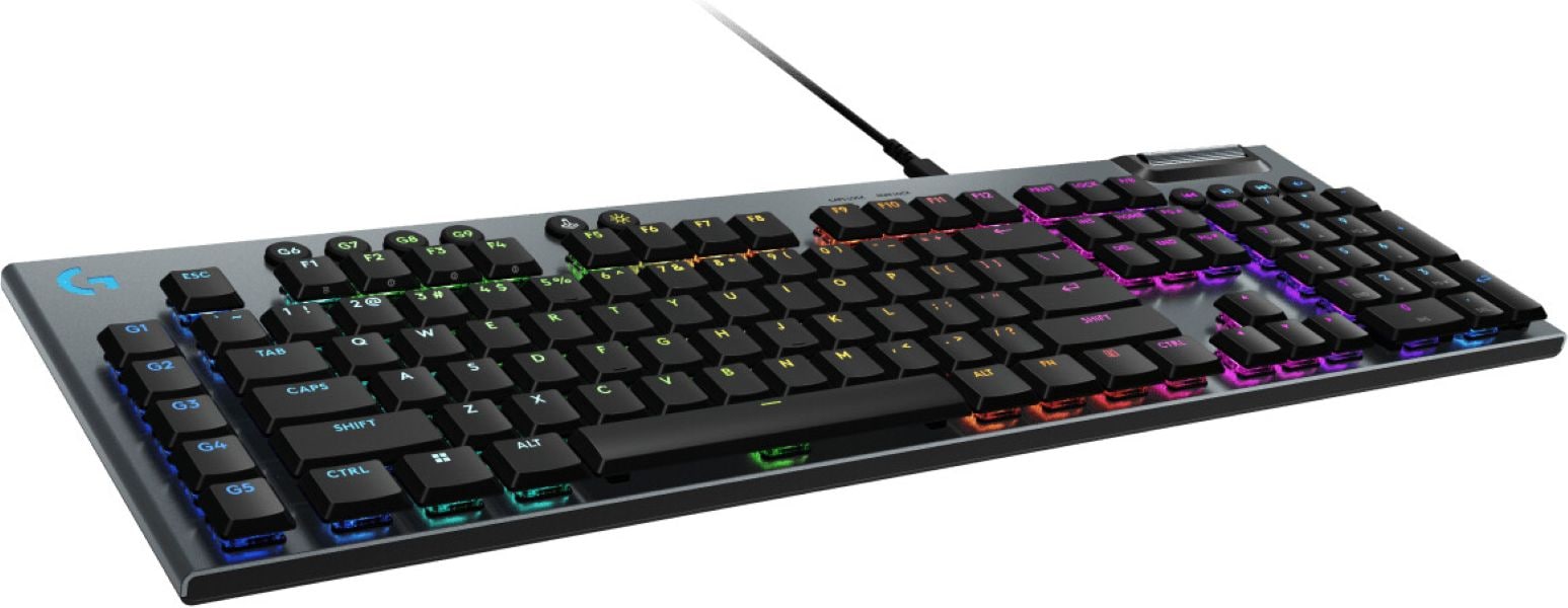 Logitech G Gaming-Tastatur »G915 X Wired Gaming Keyboard - BLACK - US INT'L«