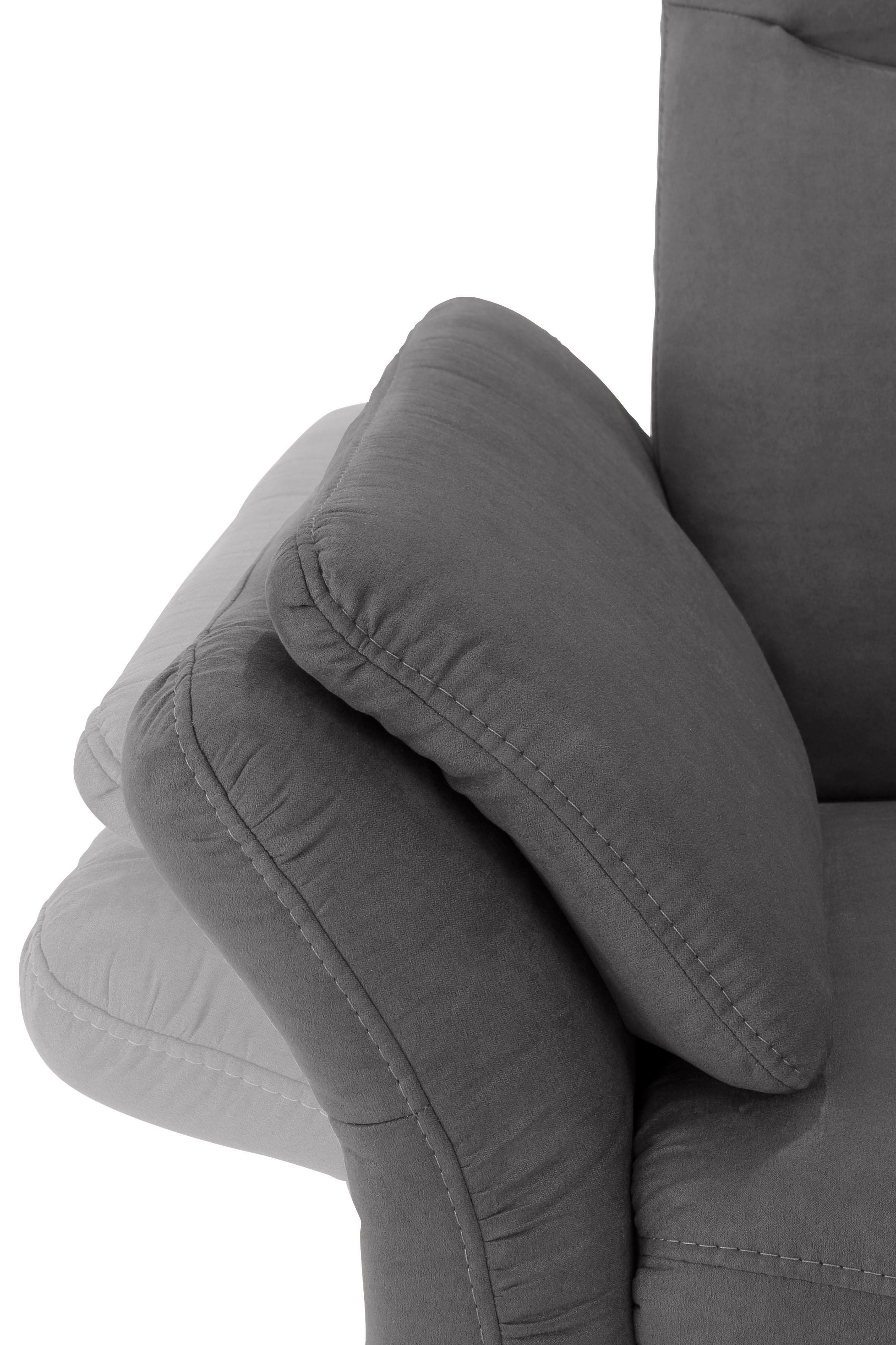 Home affaire Ecksofa »Tahoma L-Form« mit Armlehnfunktion, wahlweise Bettfunktion, Schublade, Relaxfunktion