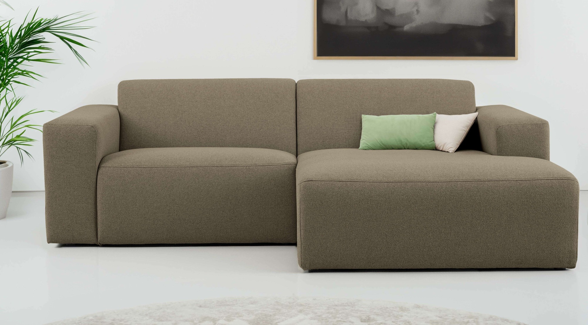 INOSIGN Ecksofa »Koa,228cm, L-Form, Modulsofa, Webstoff, Cord, Struktur« De günstig online kaufen