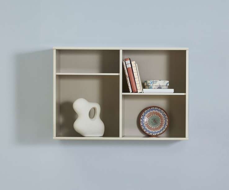 Hammel Furniture Sideboard »Mistral, Hochwertig Hängeregal, Bücherregal, Wandregal«, Verstellbar Einlegeböden, B:89 cm, T:32,5 cm