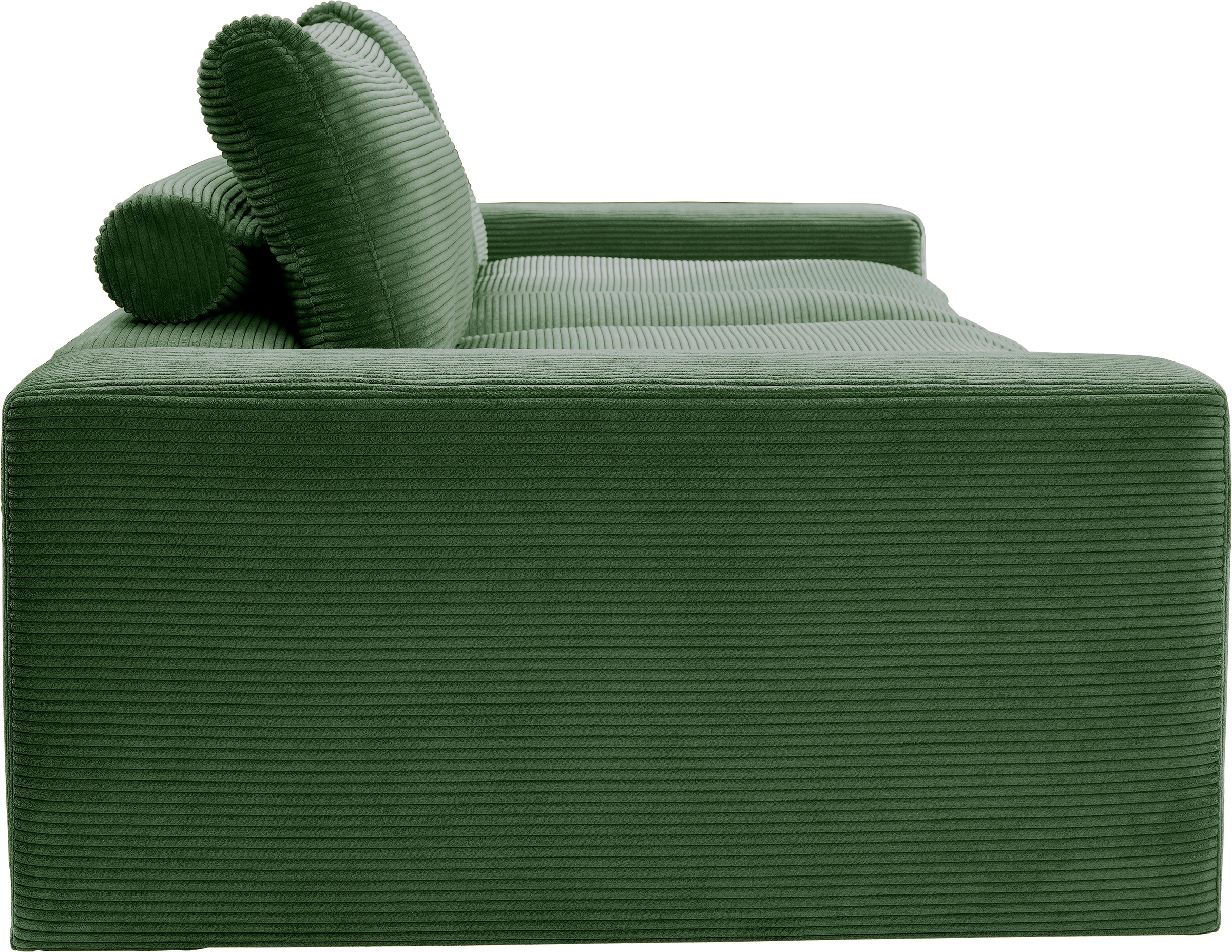 alina Big-Sofa »Sandy«, 266 cm breit und 123 cm tief, in modernem Cordstoff