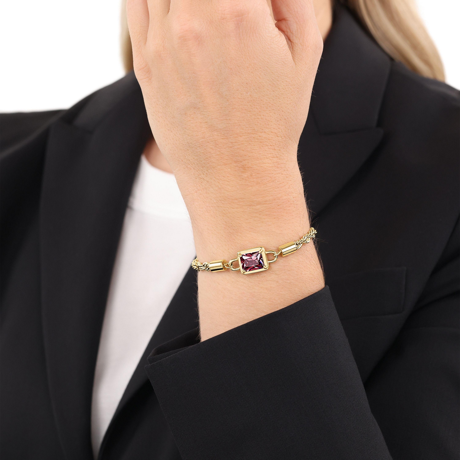 JOOP! Armband »Schmuck, Geschenk« mit Zirkonia (synth.)