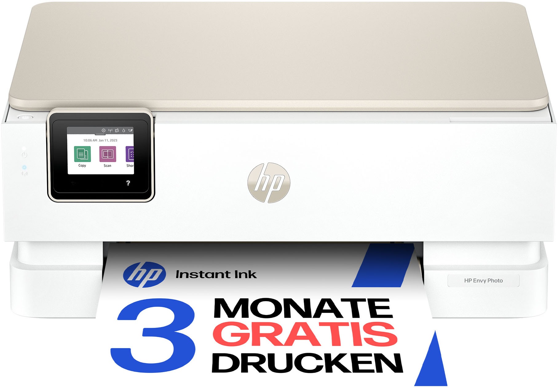 HP Multifunktionsdrucker »Envy Photo 7230 (B63JVB)« 3 Monate gratis* drucken mit Instant Ink