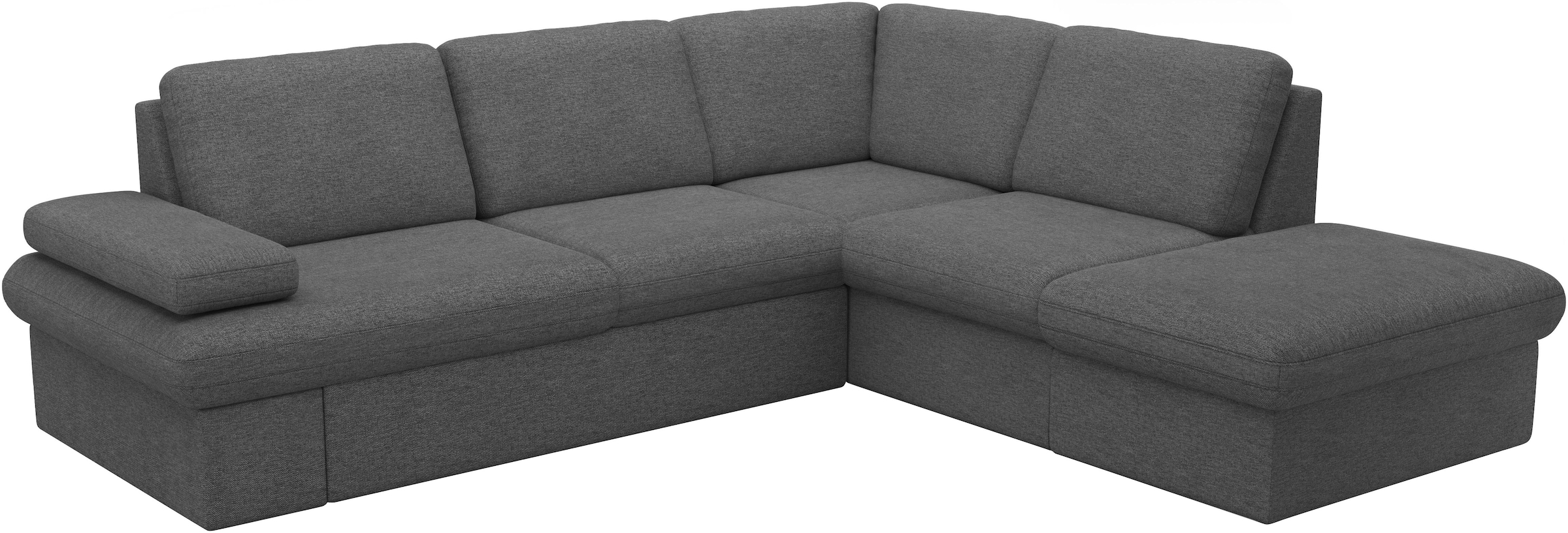 sit&more Ecksofa »Moreno«, mit Armteilverstellung,wahlweise mit Bettfunktion