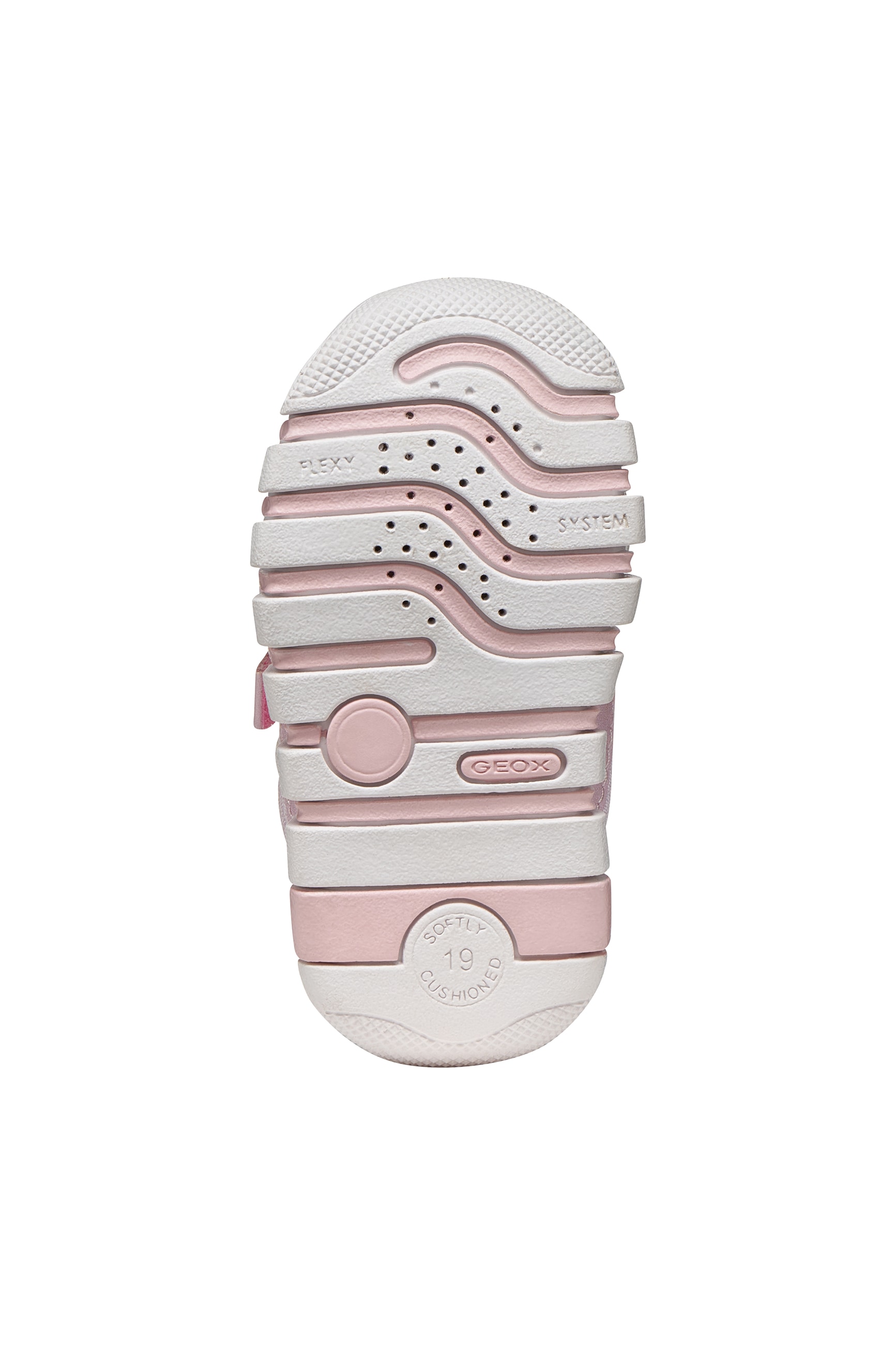 Geox Lauflernschuh »B IUPIDOO GIRL«  Babyschuh im Pastell-Look, Größenschablone zum Download