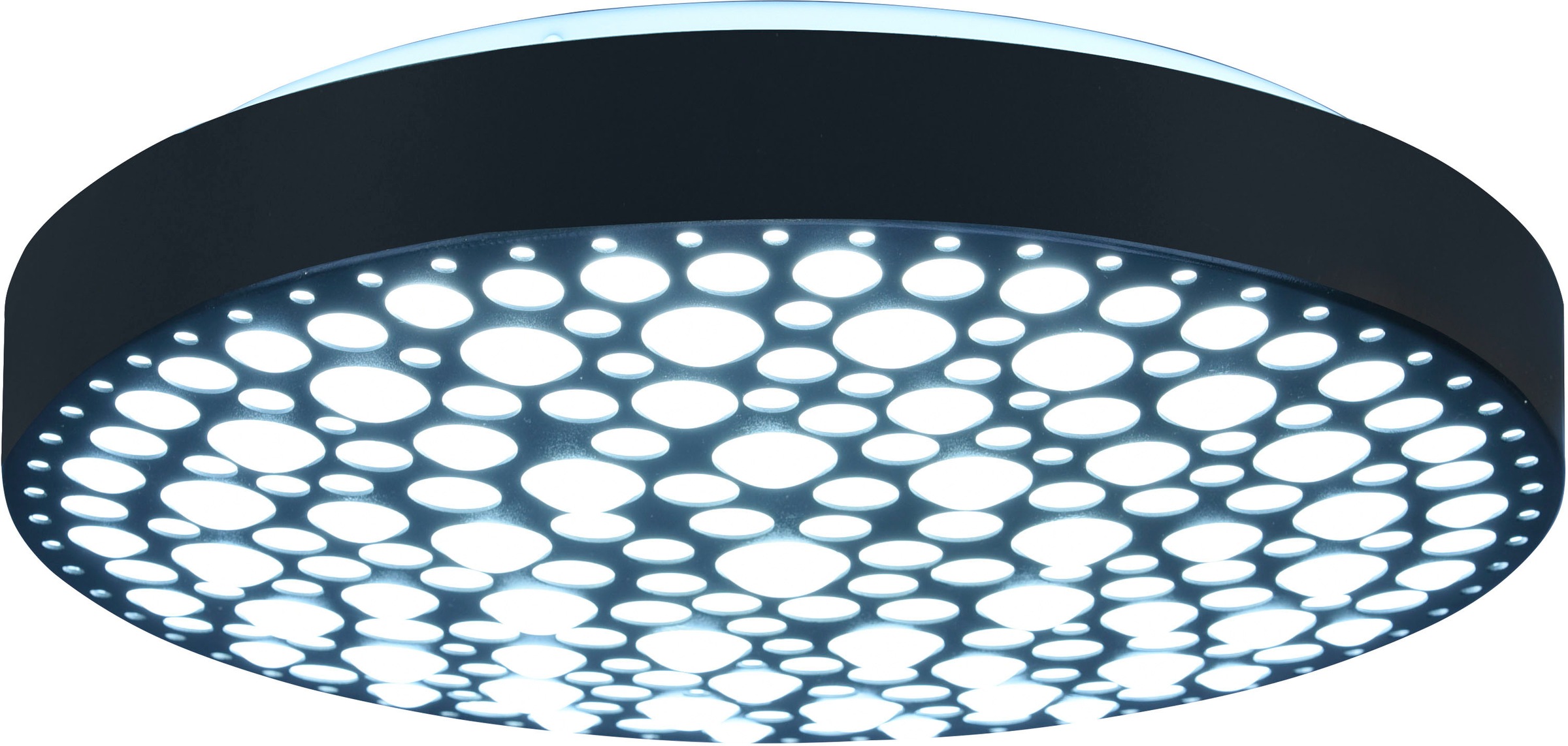 REALITY Leuchten LED Deckenleuchte »Chizu« LED-Board 1 Stk. Farbwechsler | warmweiß - kaltweiß Regenbogen RGB-Wechsel, dimmbar per Fernbedienung, Memory, Nachtlicht