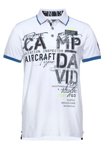 CAMP DAVID Poloshirt, mit Logoprint kaufen