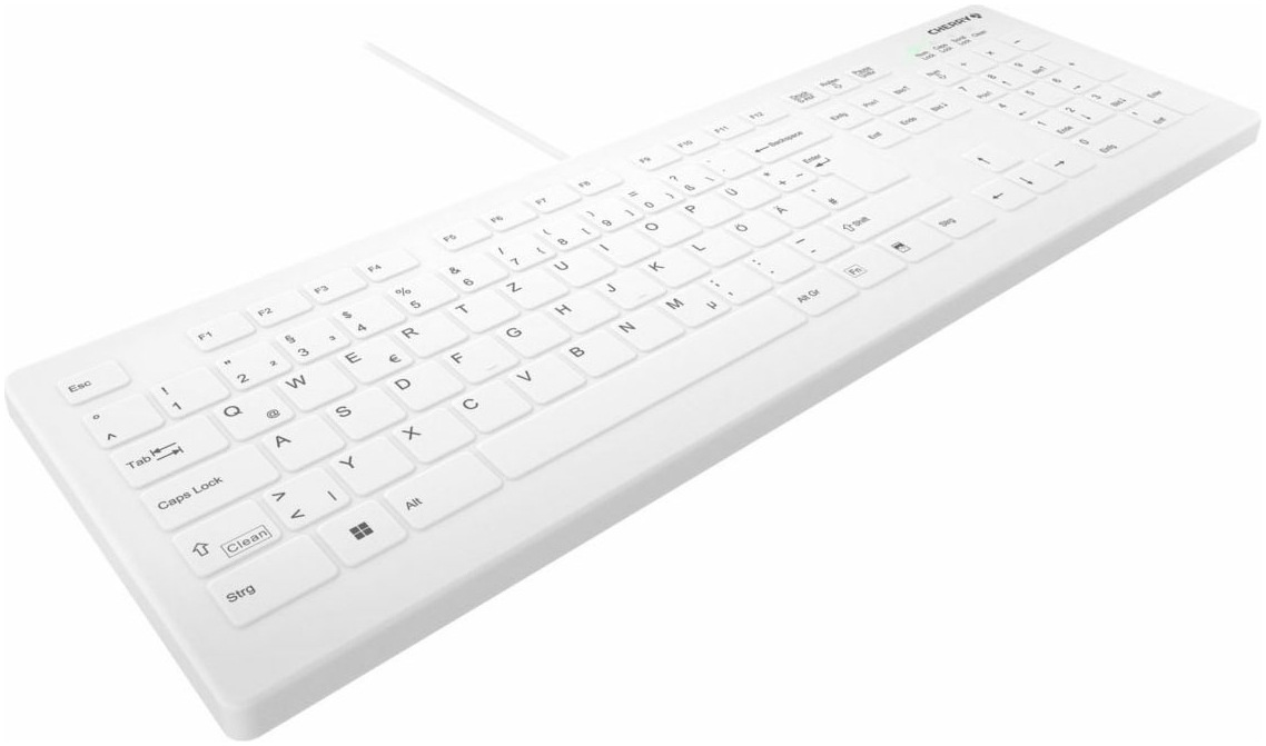 Cherry Tastatur »Contour Active Key QuickClean Medizinische Tastatur Abnehmbare Abdecku« (Windows-Sperrtaste | Ziffernblock)