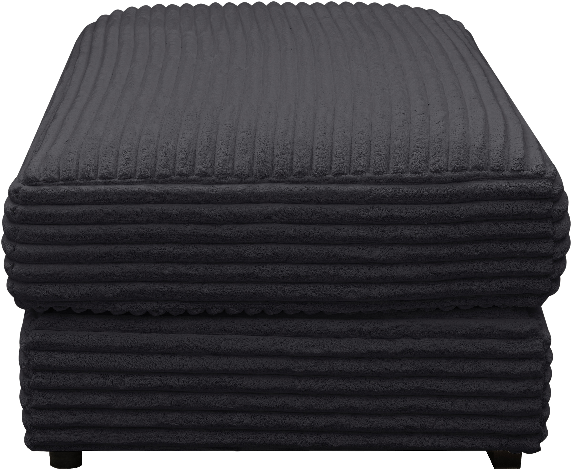 WERK2 Hocker »Eden«, Design Hocker in Cord mit besonders weichem Sitzkomfort