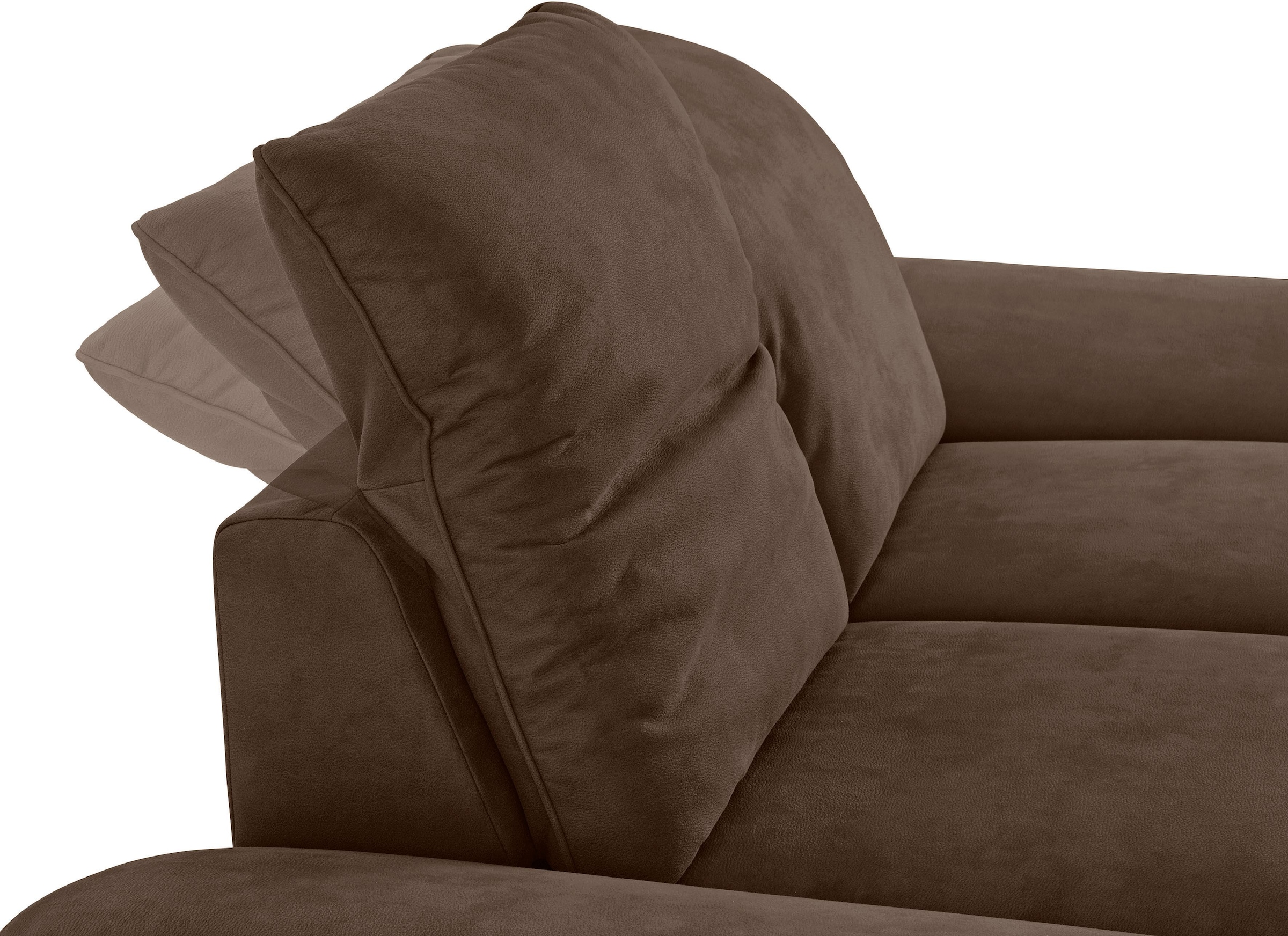 W.SCHILLIG 2-Sitzer »enjoy&MORE«, mit Sitztiefenverstellung, Füße silber matt, Breite 202 cm