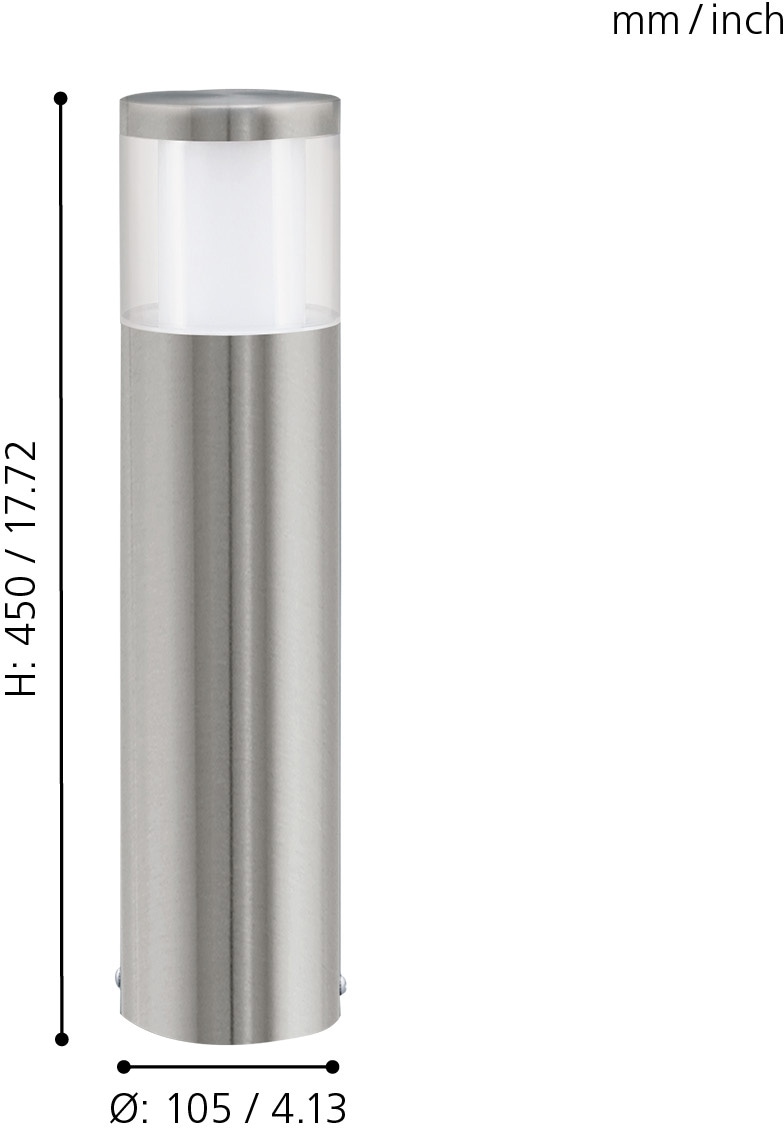 EGLO LED Stehlampe »Basalgo«, 1 flammig-flammig, LED tauschbar